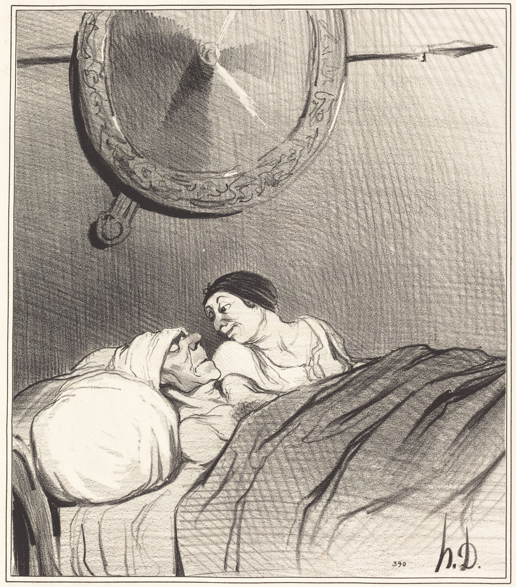 Ulysse et Pénélope by Honoré Daumier