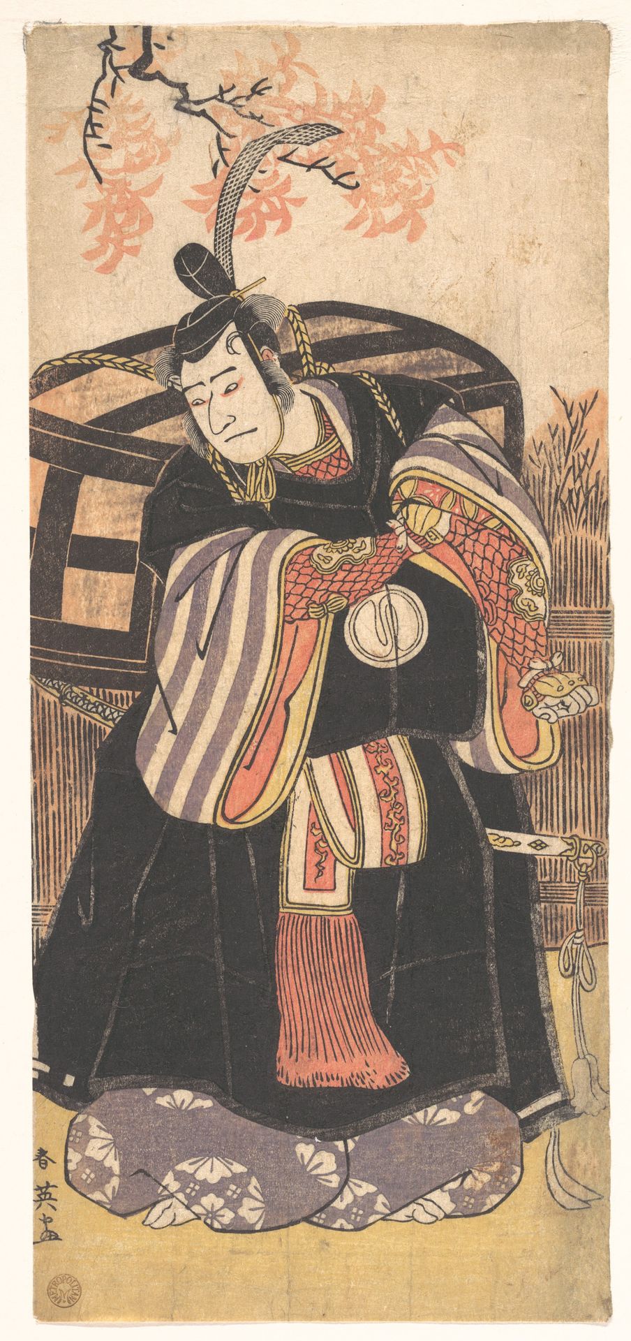 The Actor Third Sawamura Sojuro as a Man of High Position by Katsukawa Shun'ei