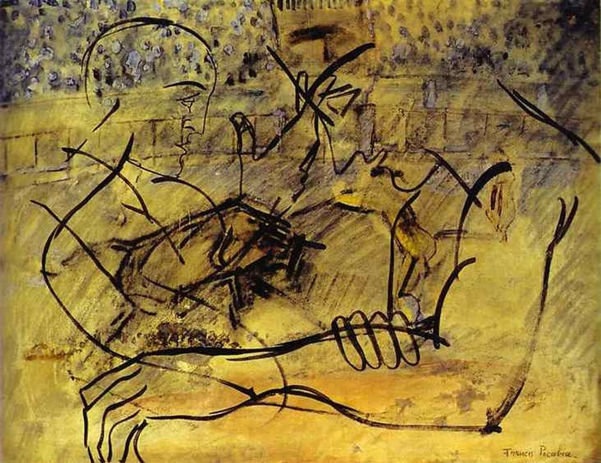 Corrida-Transparence by Francis Picabia