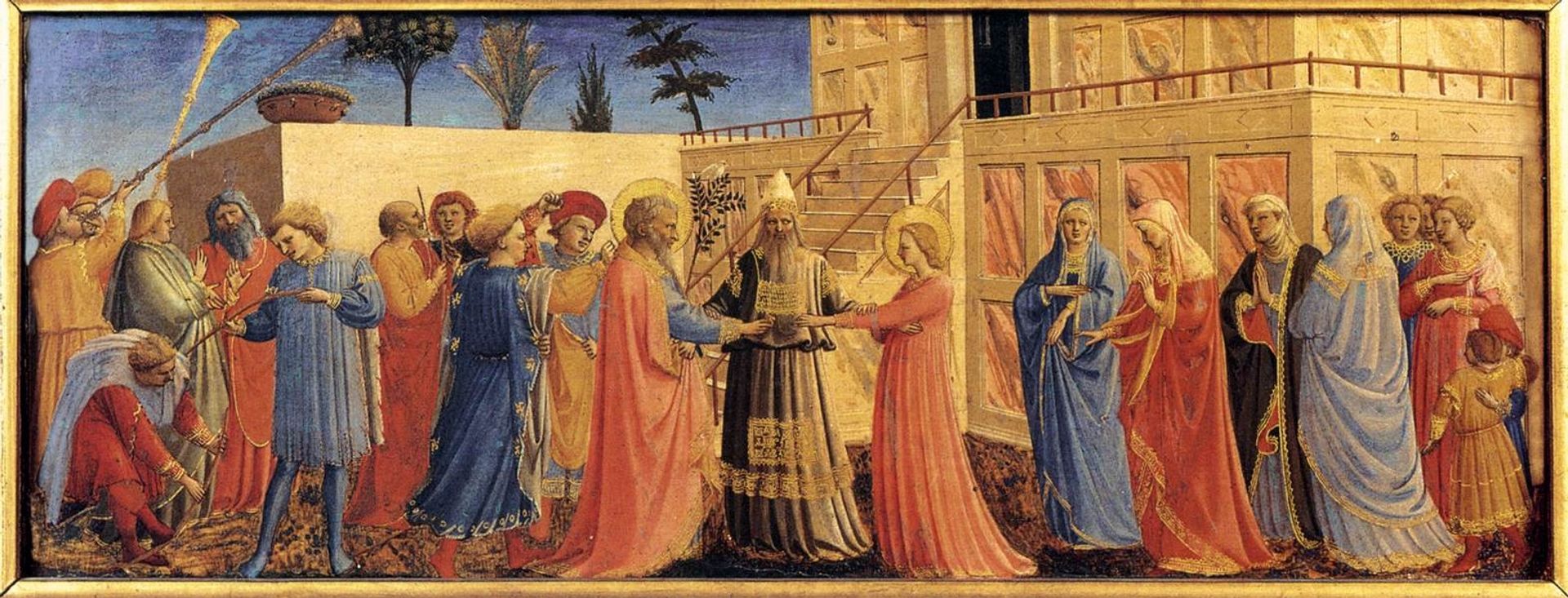 Marriage of the Virgin by Fra Angelico