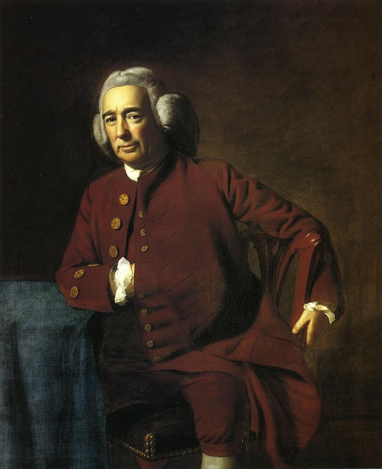 Sylvester Gardiner by John Singleton Copley