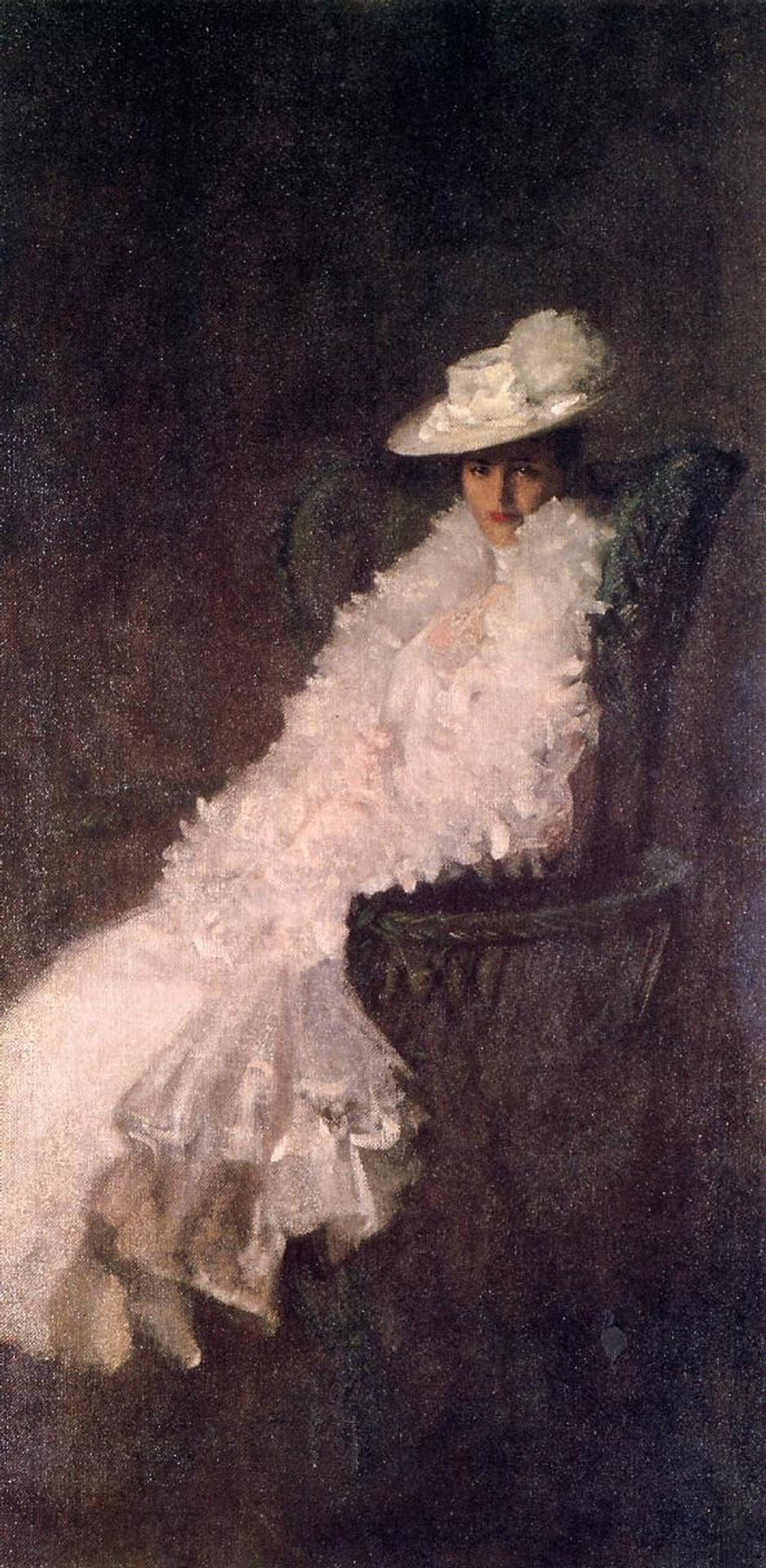 My Daughter Dieudonnee (aka Alice Dieudonnee Chase) by William Merritt Chase