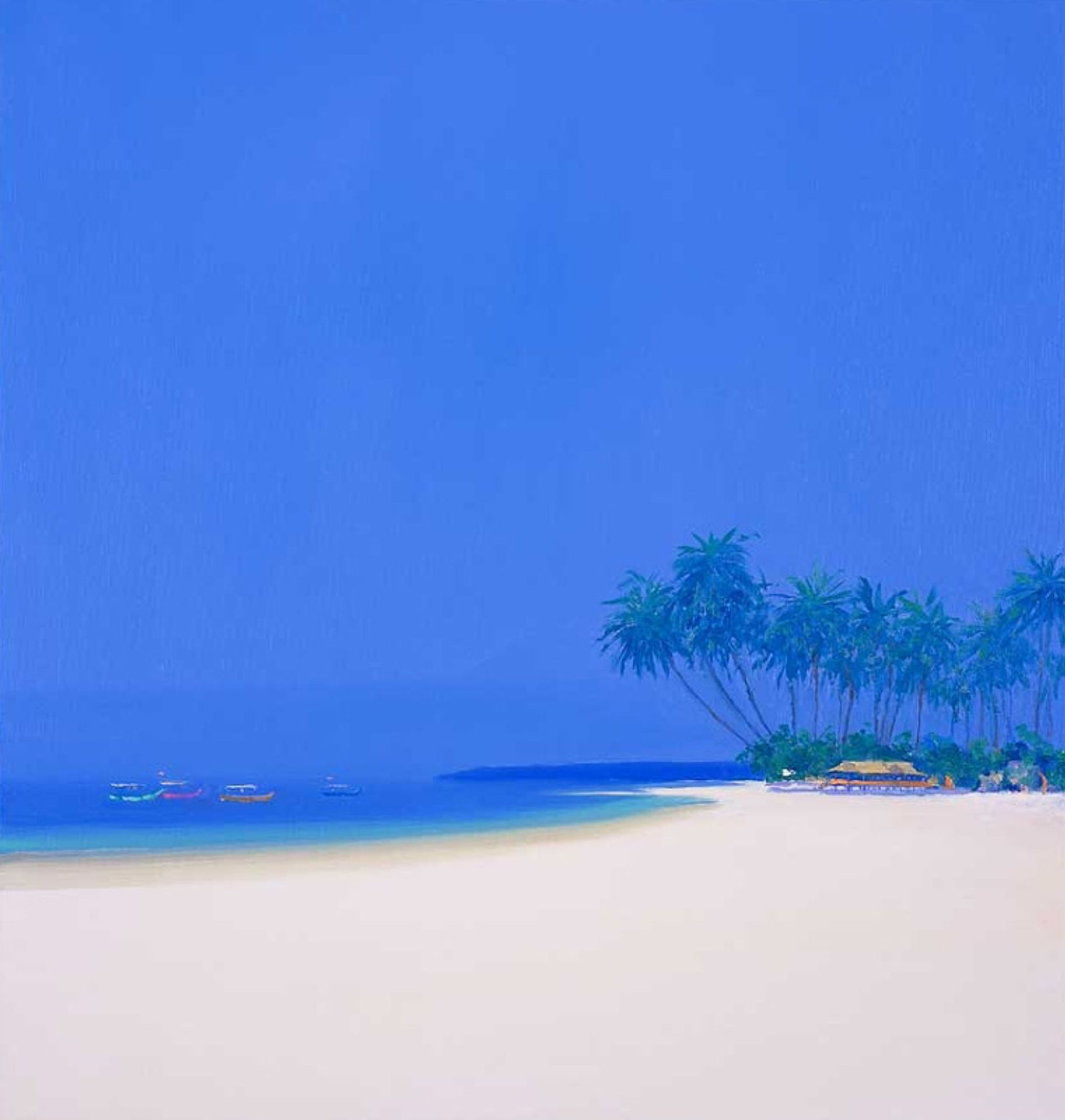Coconut Beach by John Miller
