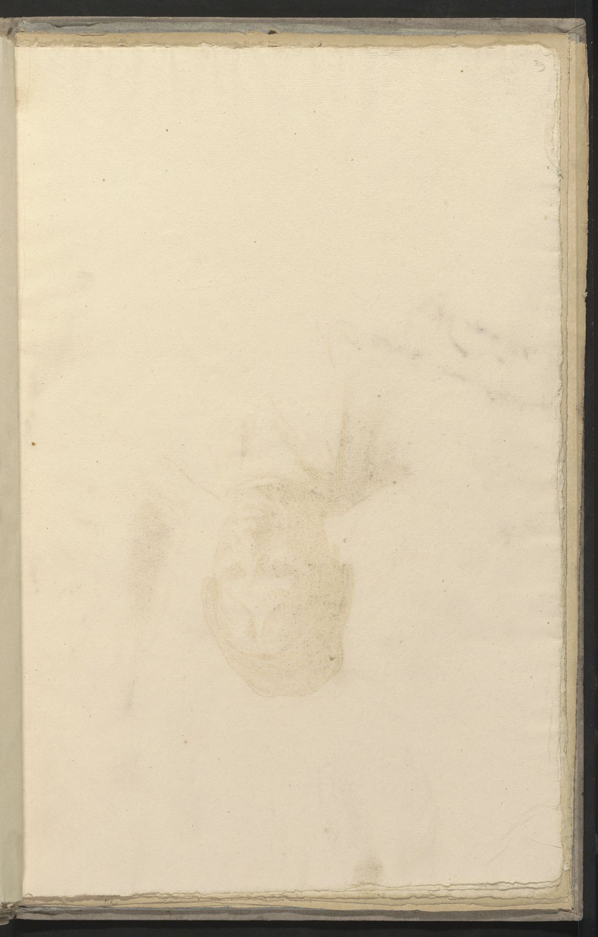 Abklatsch van de krijttekening op pagina 38 by Willem Witsen