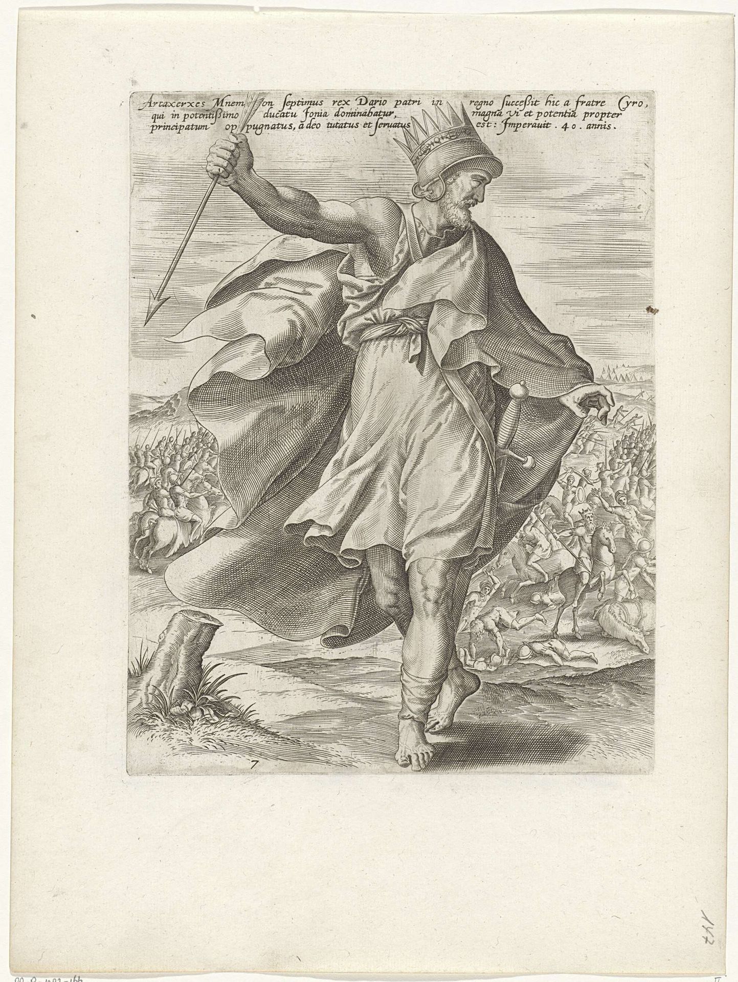Koning Artaxerxes II by Anonymous