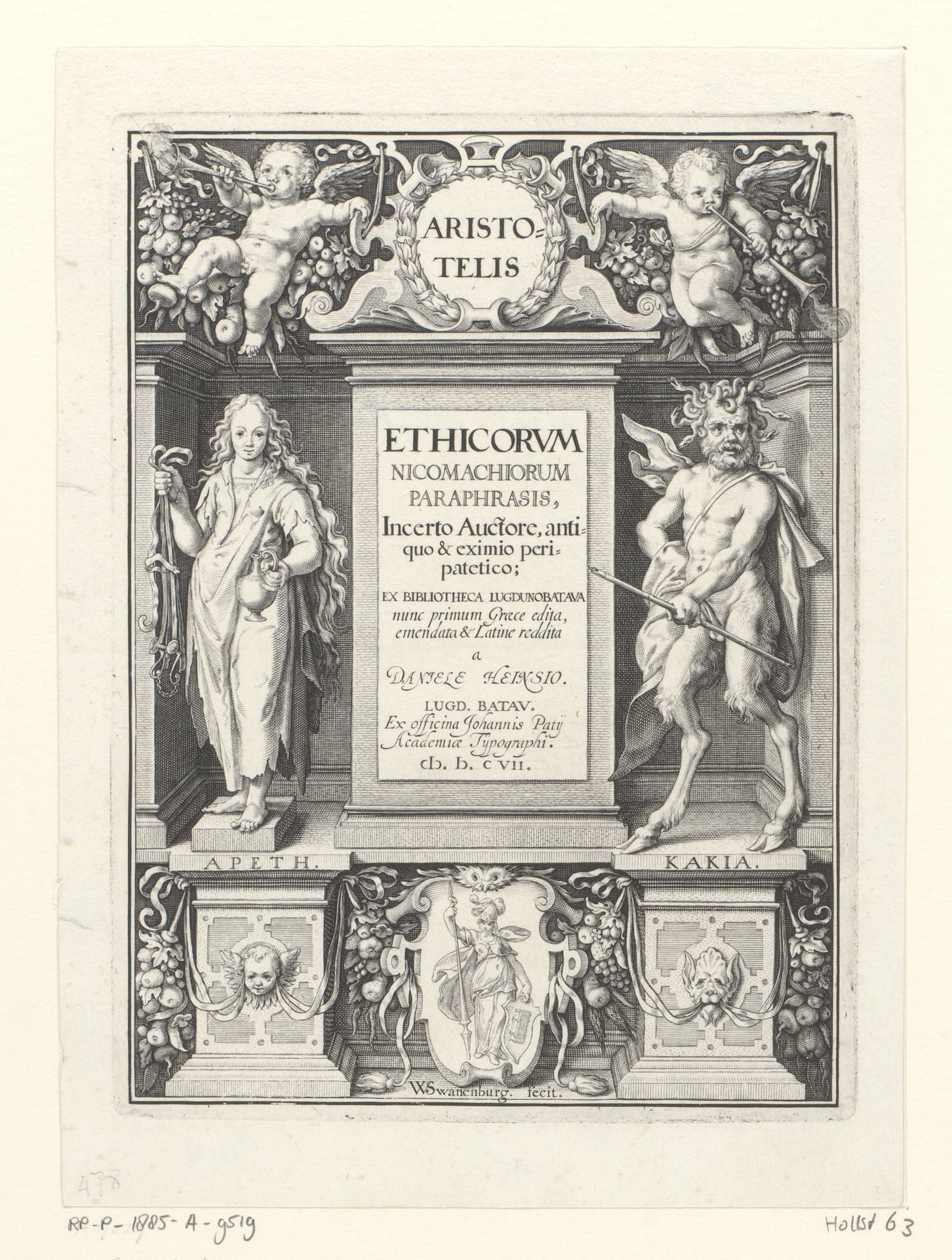 Deugd en Kwaadaardigheid by Willem van Swanenburg