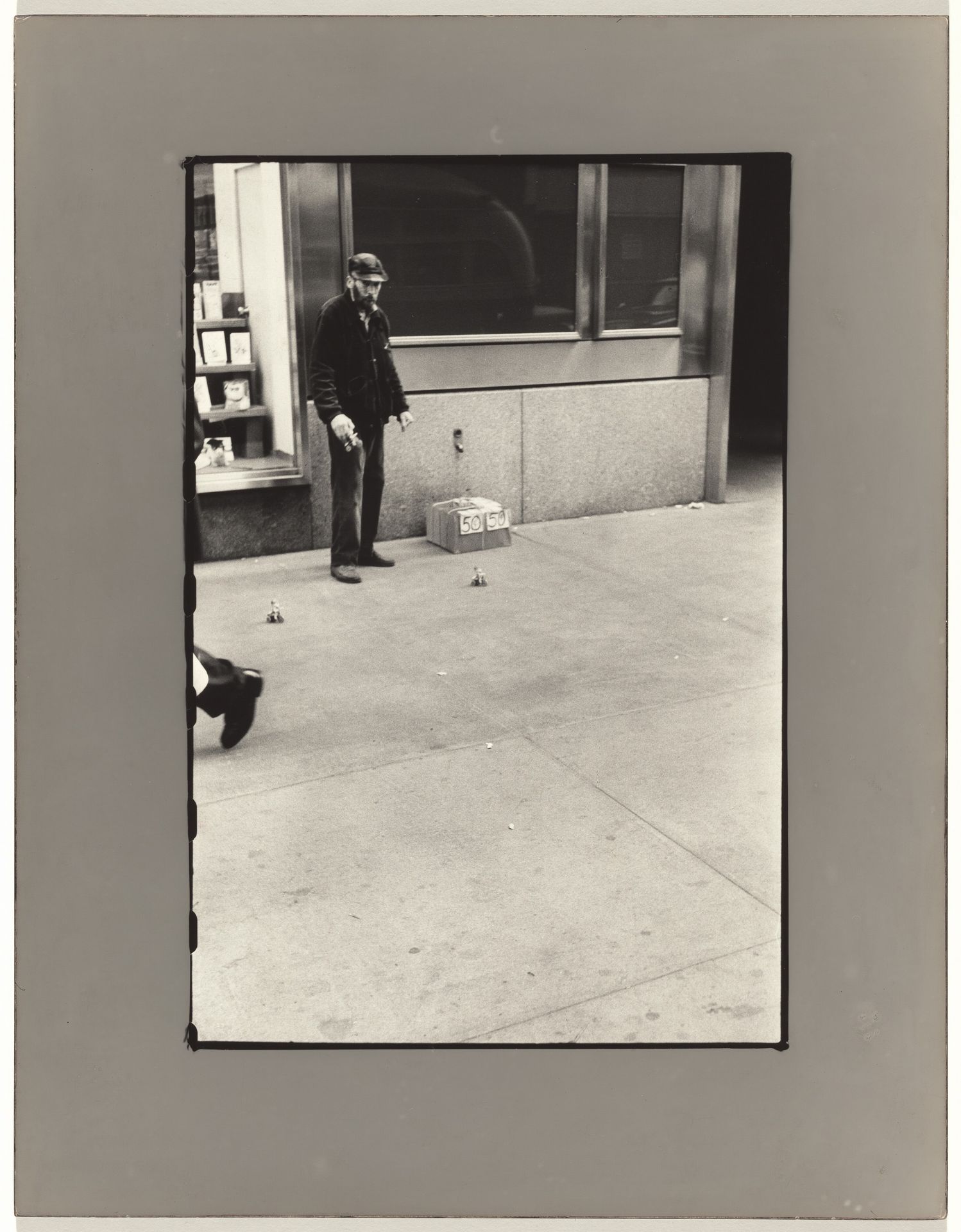 From the Bus, New York by Robert Frank