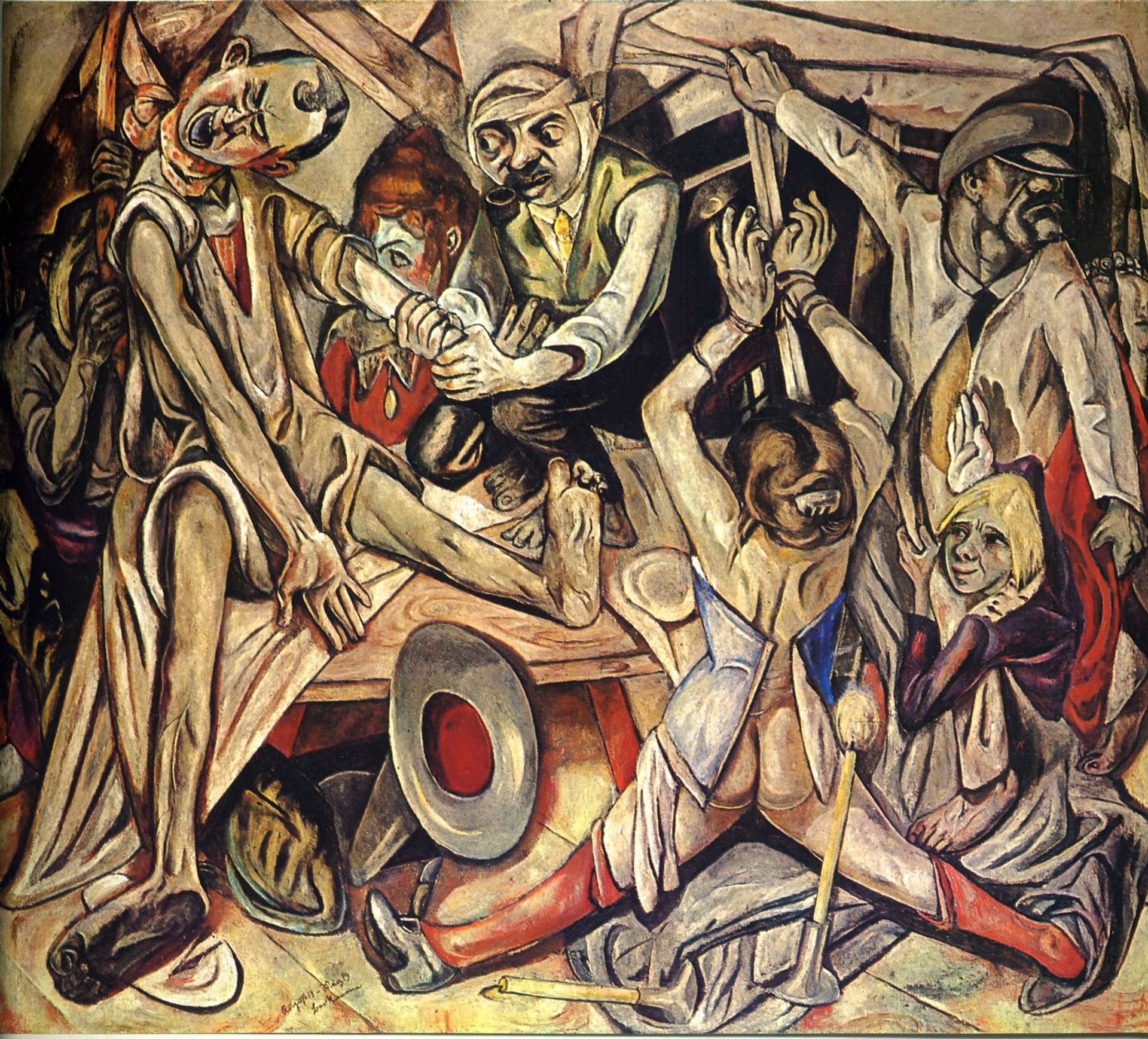 Night - Max Beckmann | Artera | AskArtera