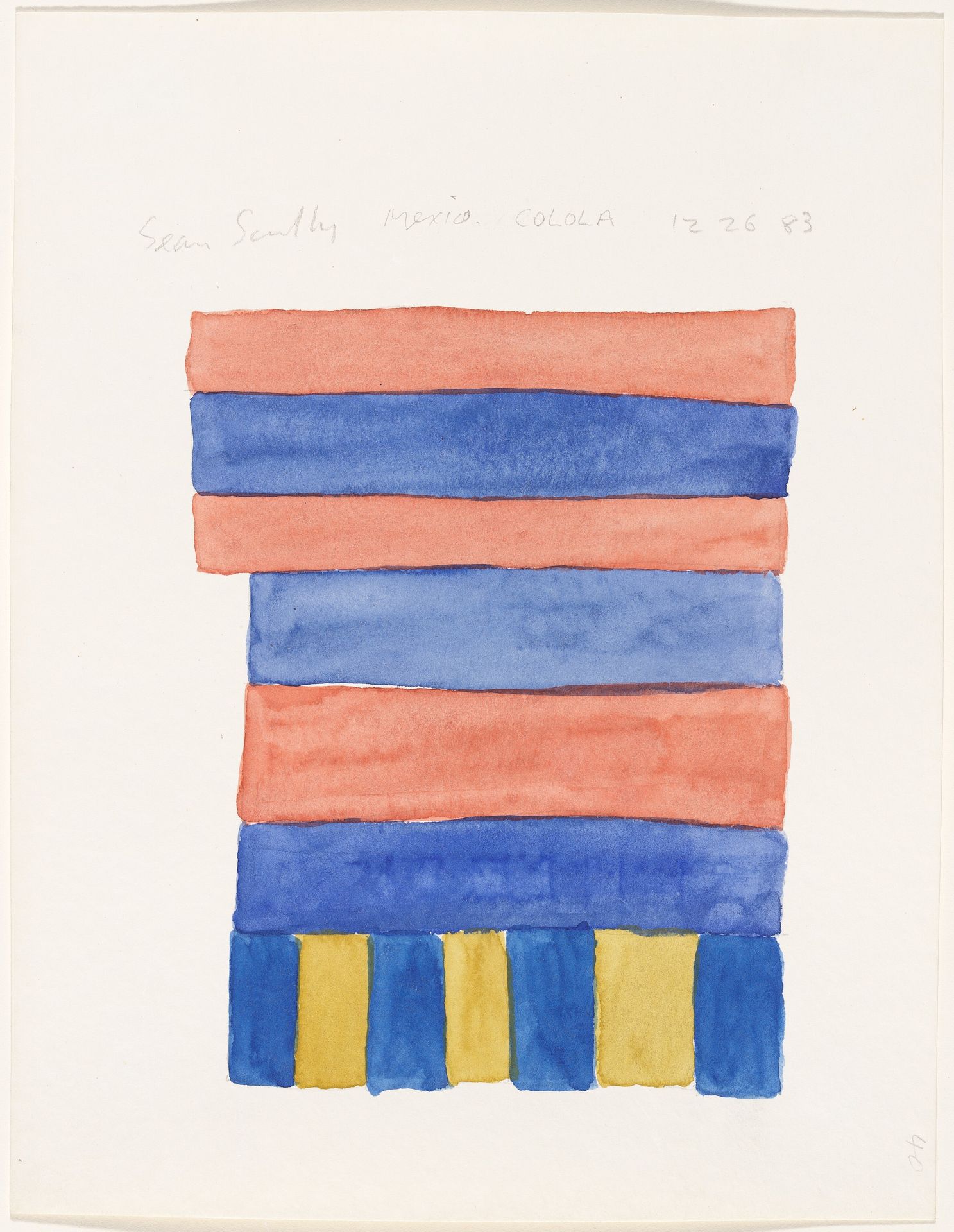 Mexico COLOLA by Sean Scully