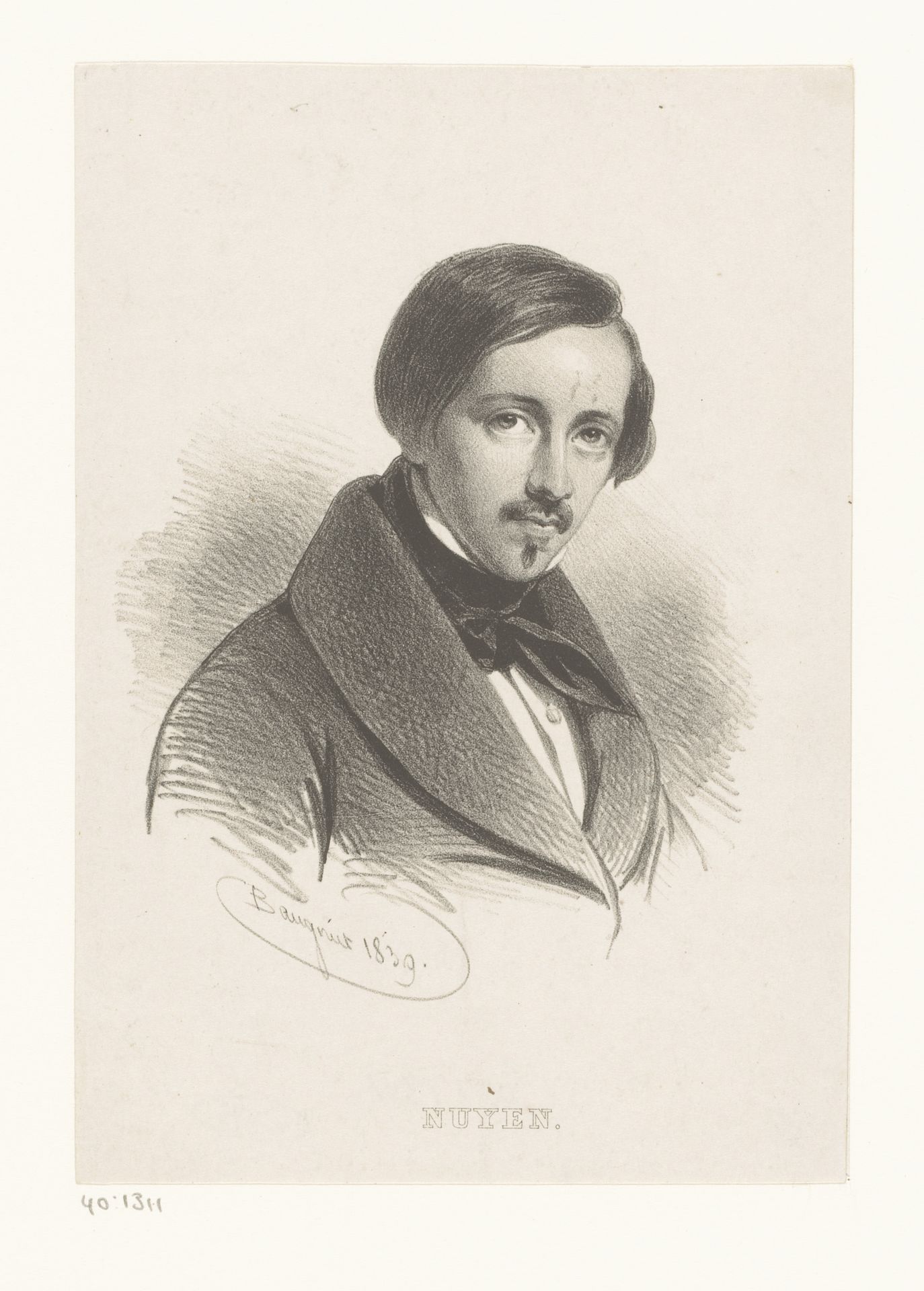 Portret van Wijnand Nuijen by Charles Baugniet