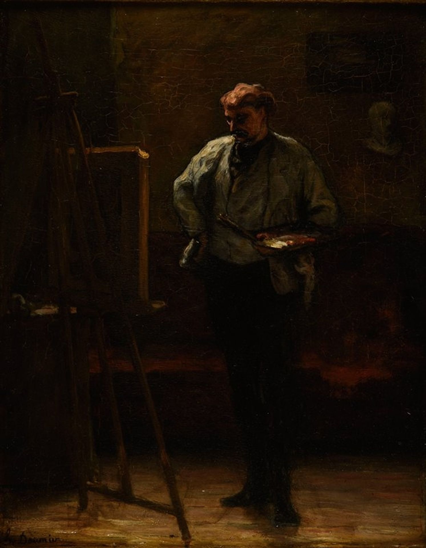 Le Peintre by Honoré Daumier