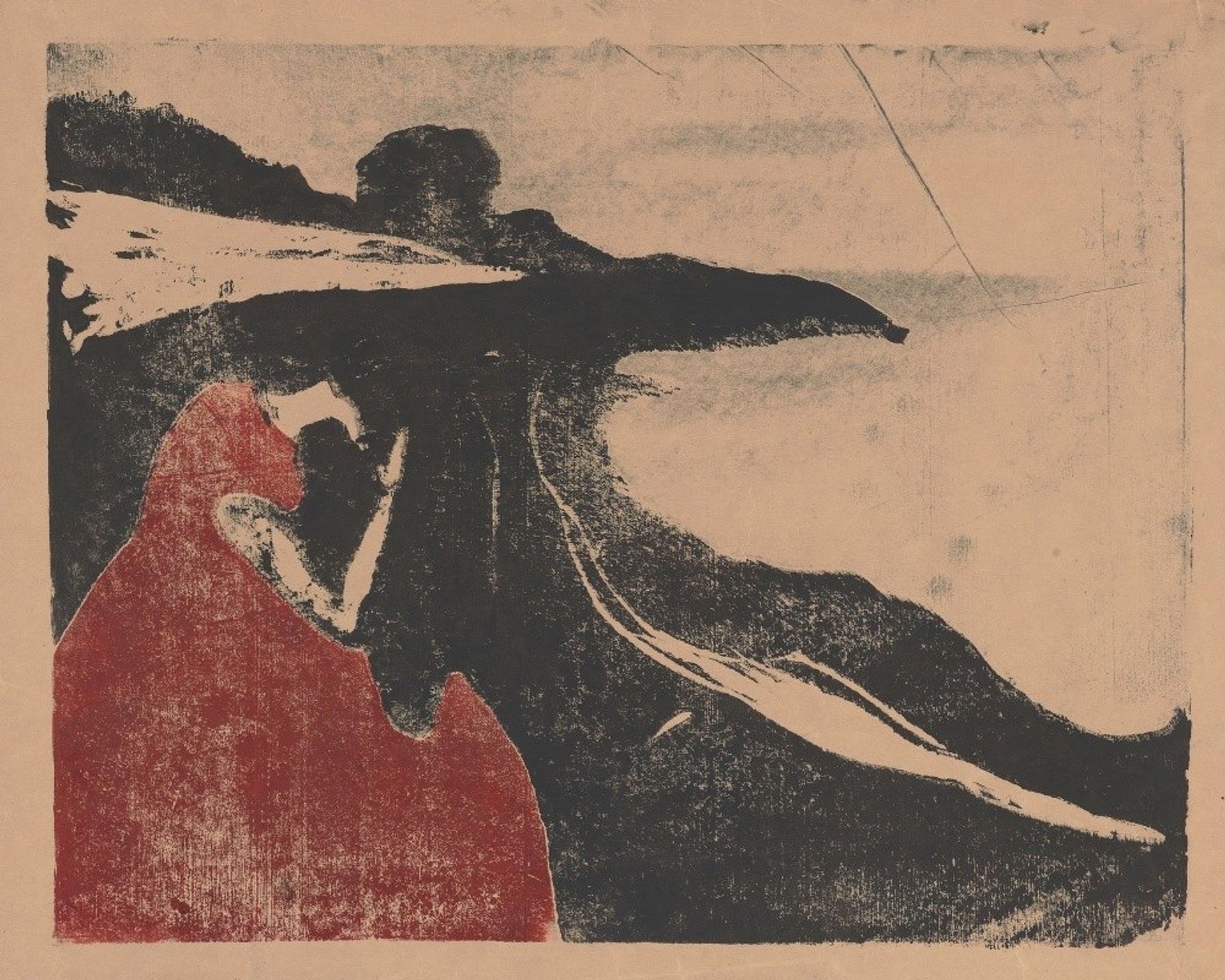 Melancholy II by Edvard Munch