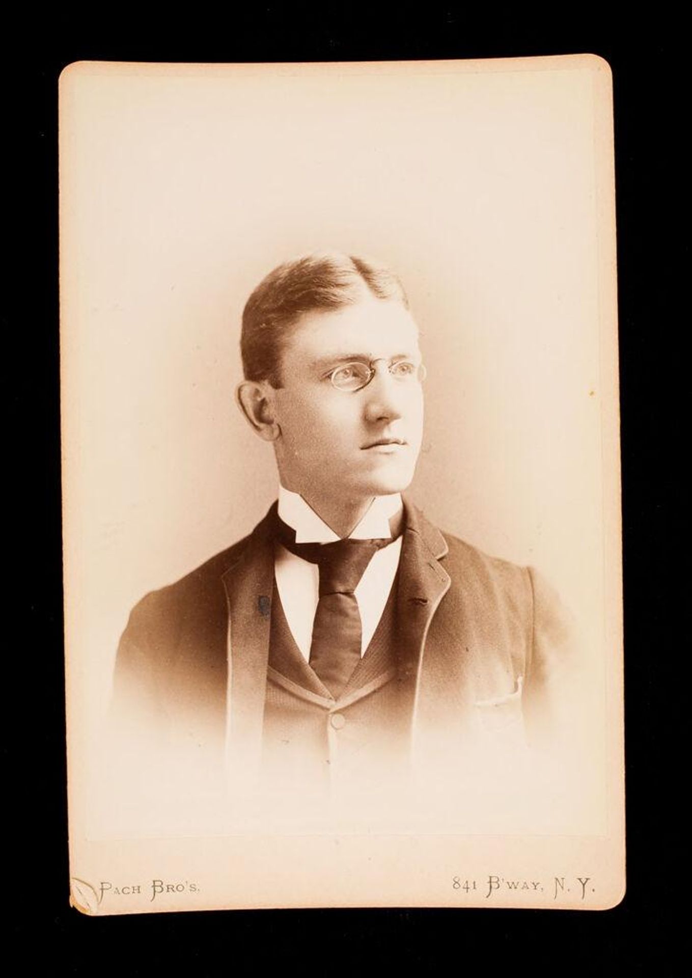 Morton Davis Mitchell (d. 1907) by Pach Brothers