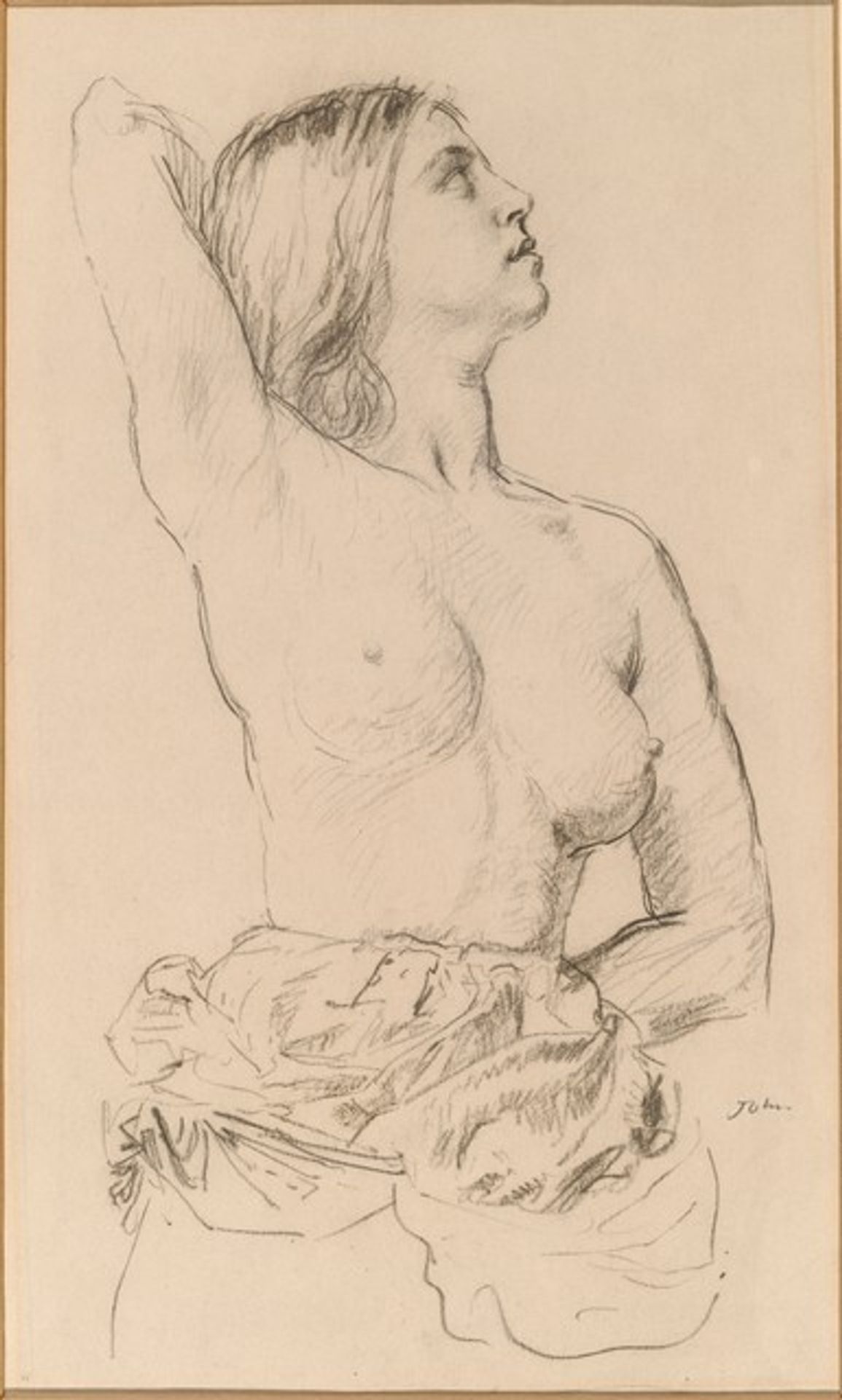 Semi-Clad Girl by Augustus John