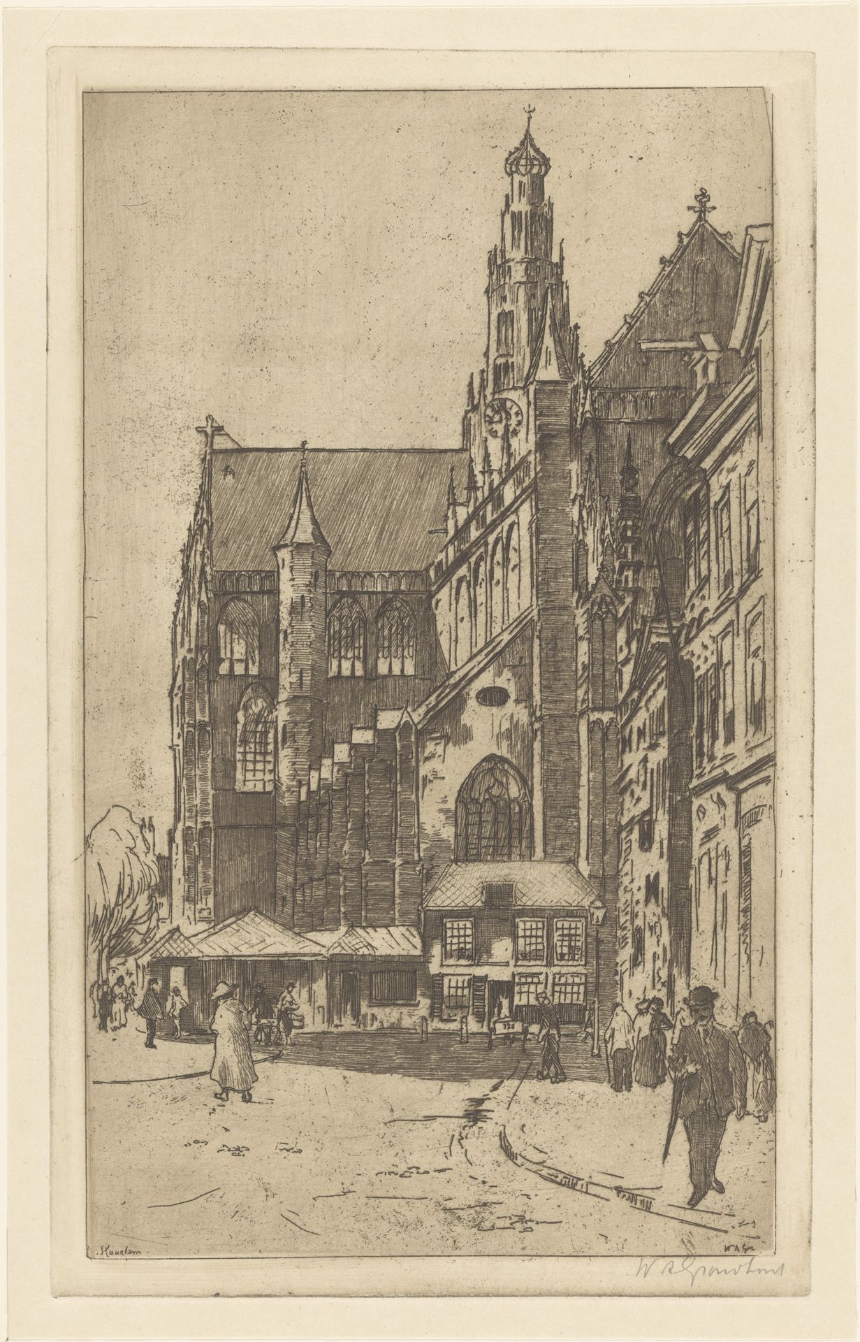 Haarlem by Willem Adrianus Grondhout