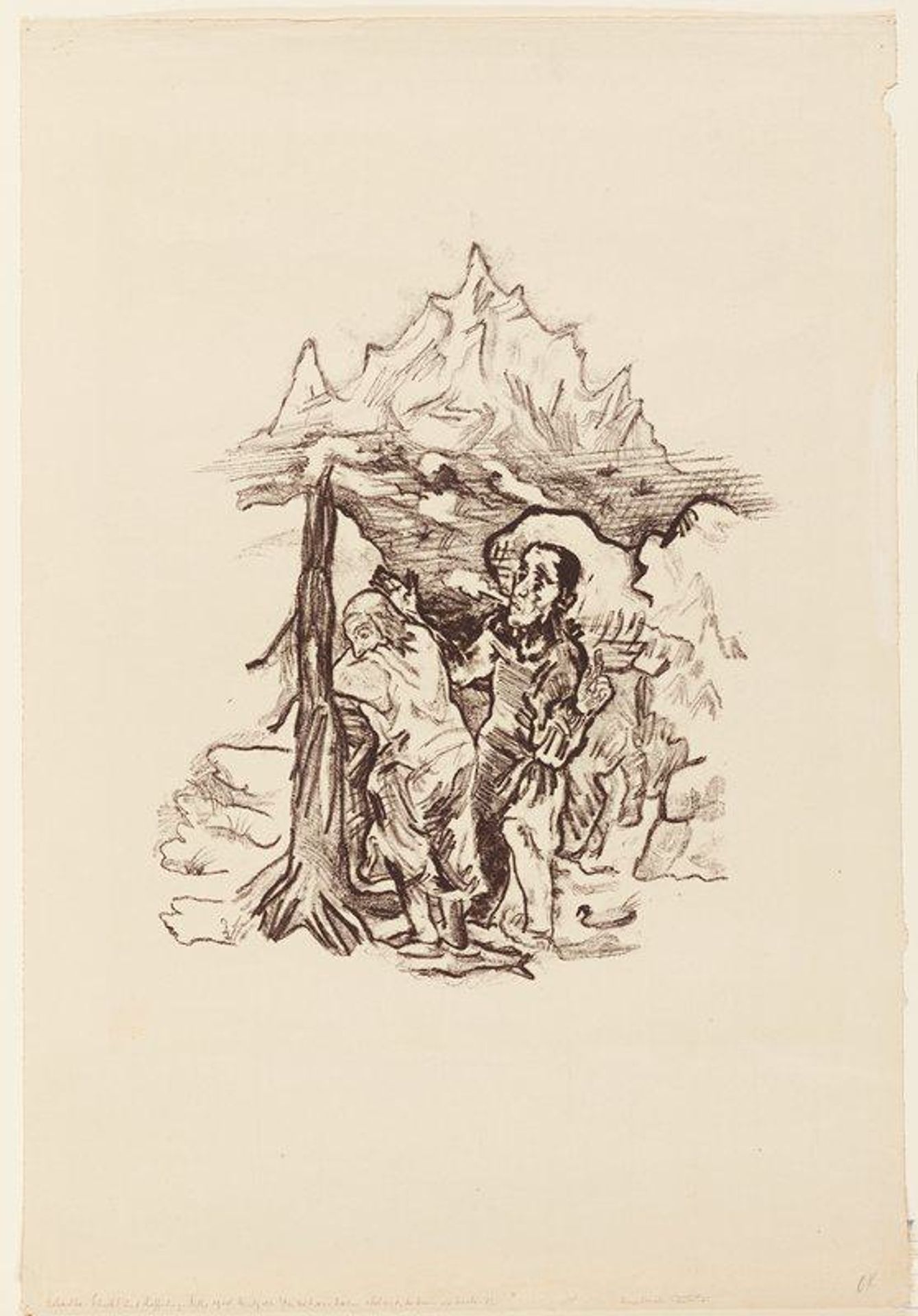 Fear and Hope by Oskar Kokoschka