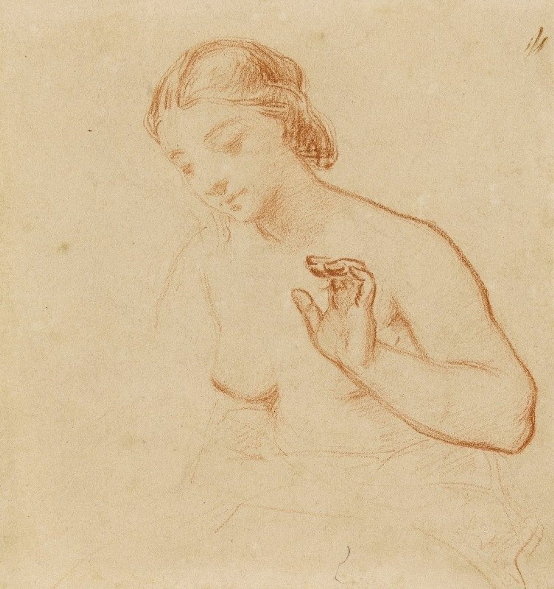 Buste de femme by Narcisse-Virgilio Diaz