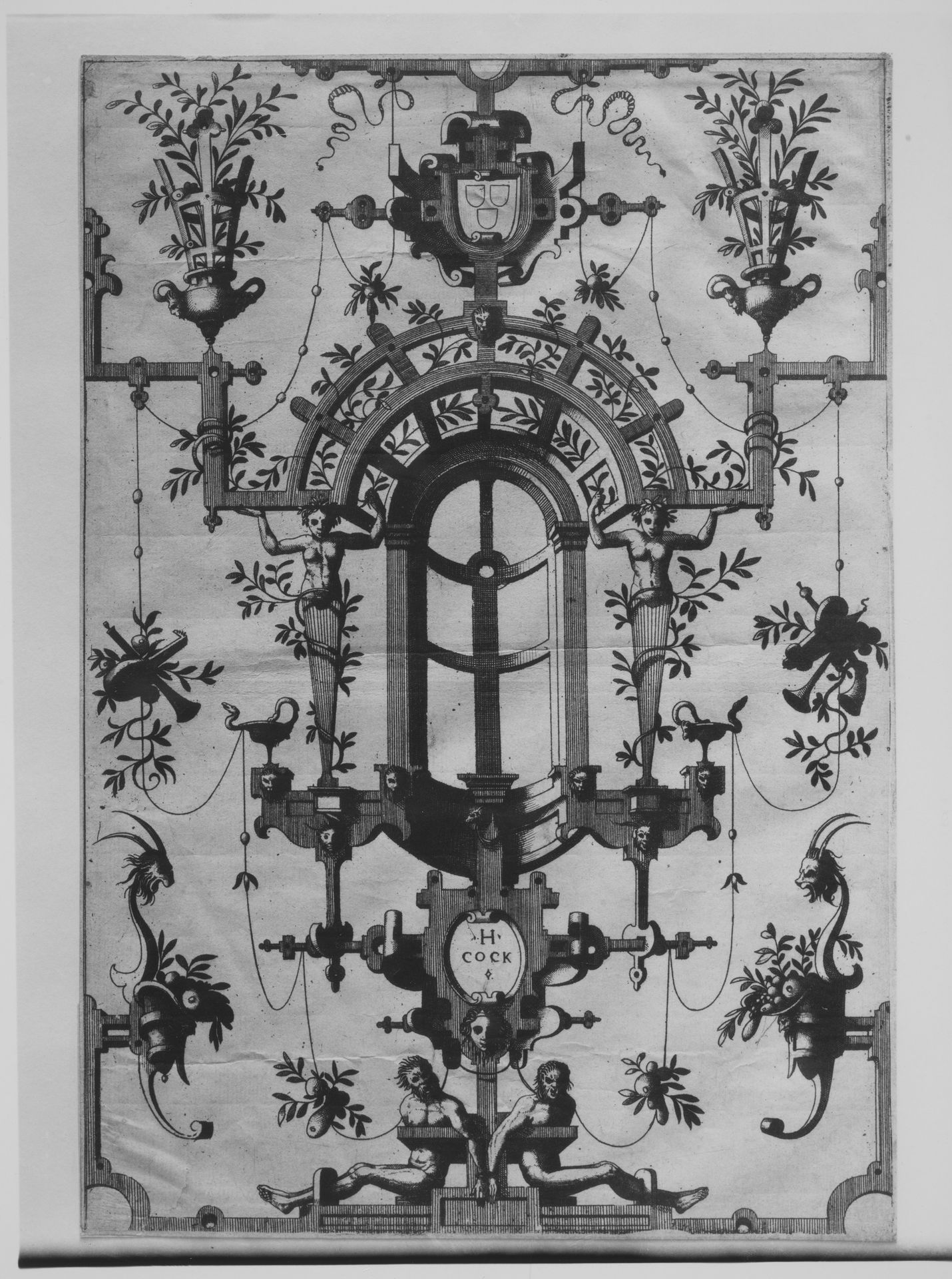 Various Plates of Grotesques from Three Series by Cornelis Floris II