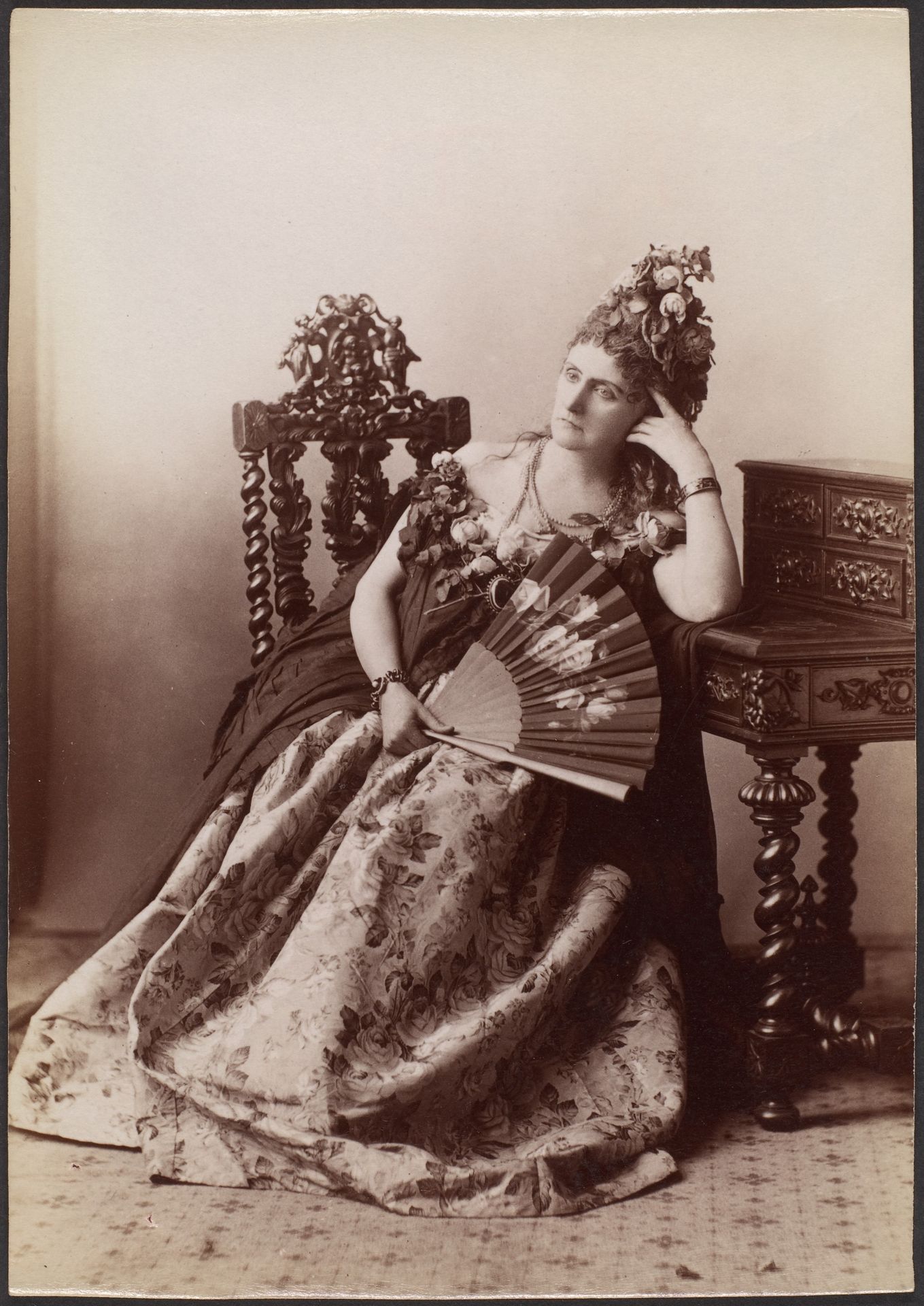[Countess de Castiglione, from Série des Roses] by Pierre-Louis Pierson