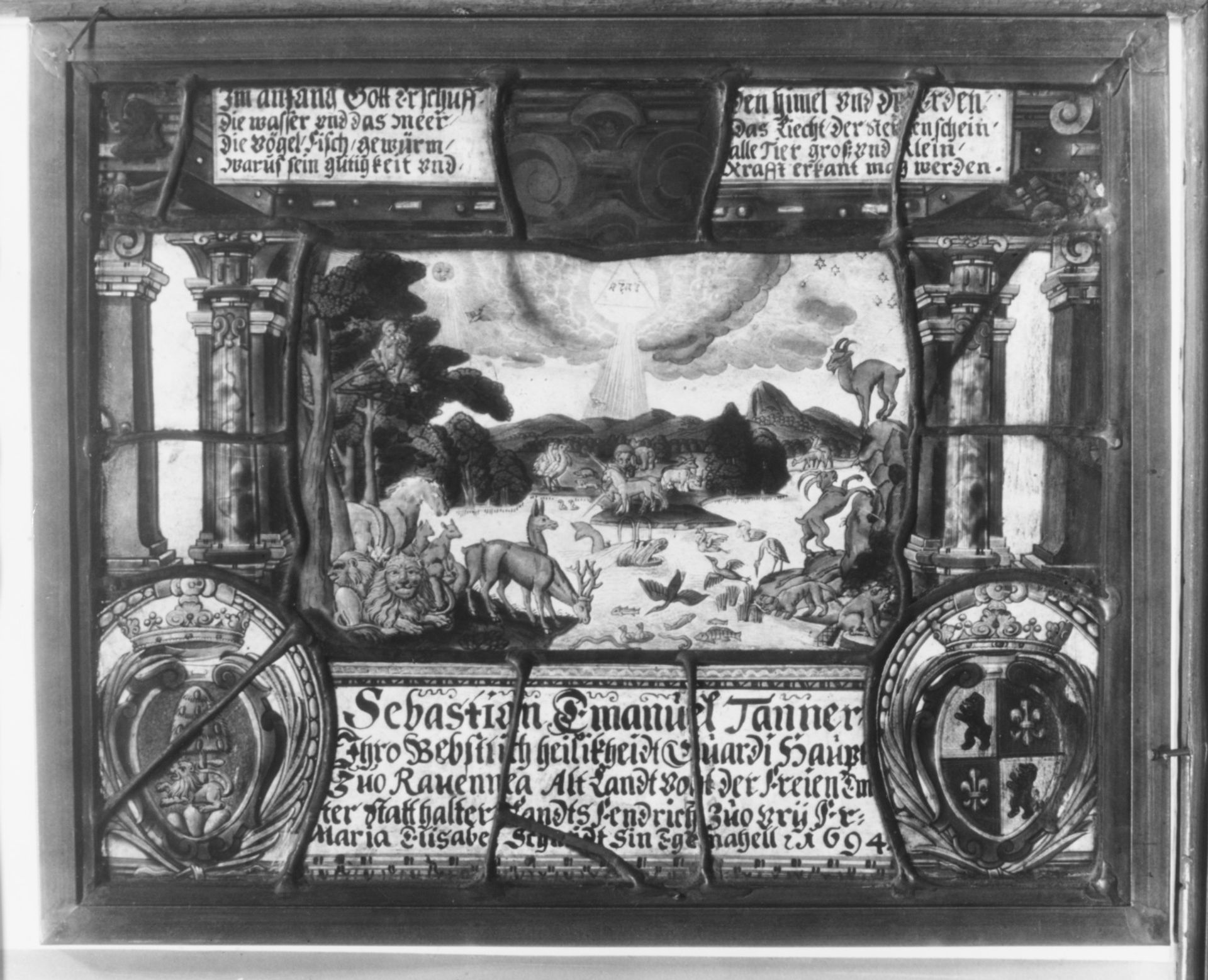 The Creation of the Animals (one of a set of four) by Muller