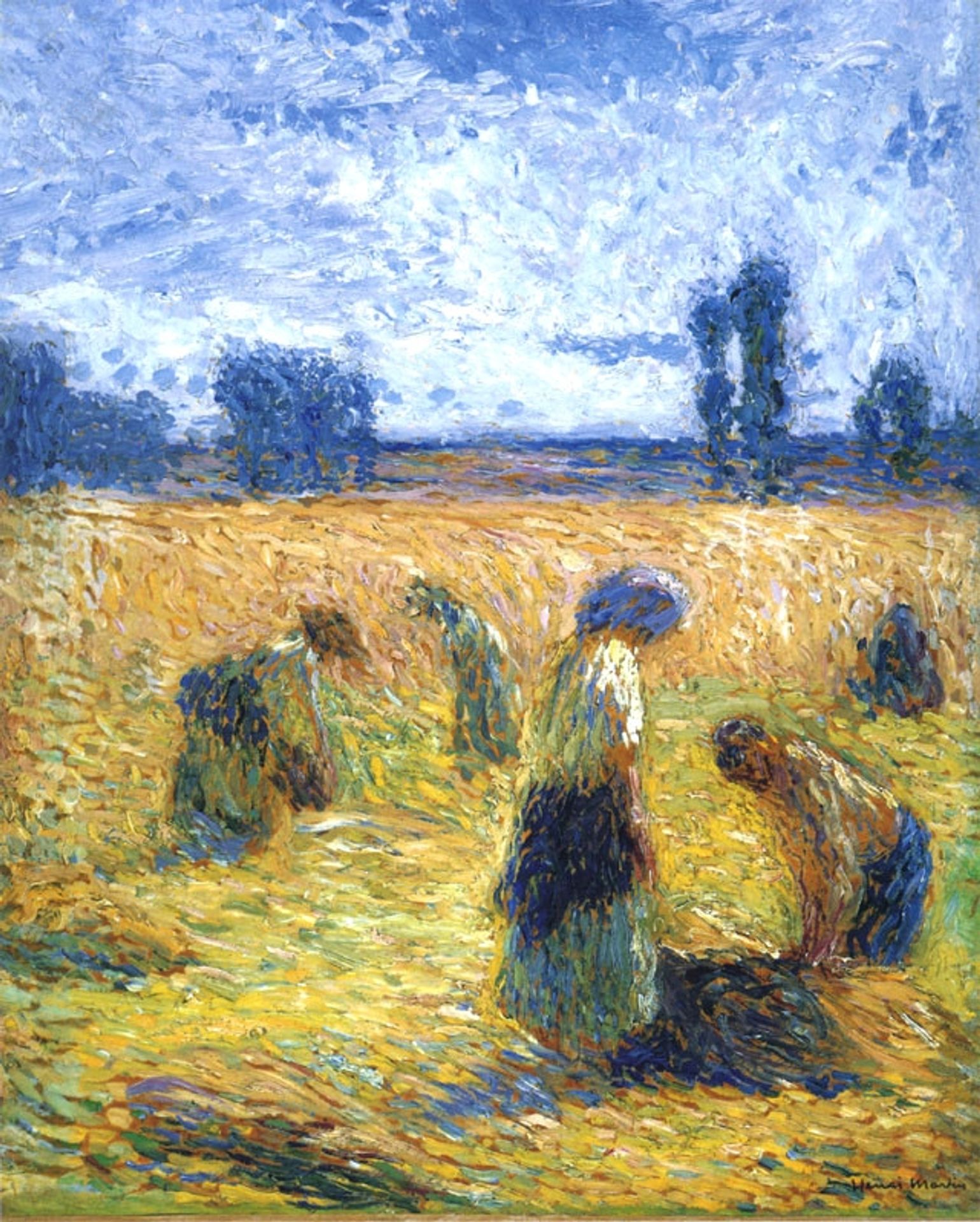 The Harvest by Henri Martin