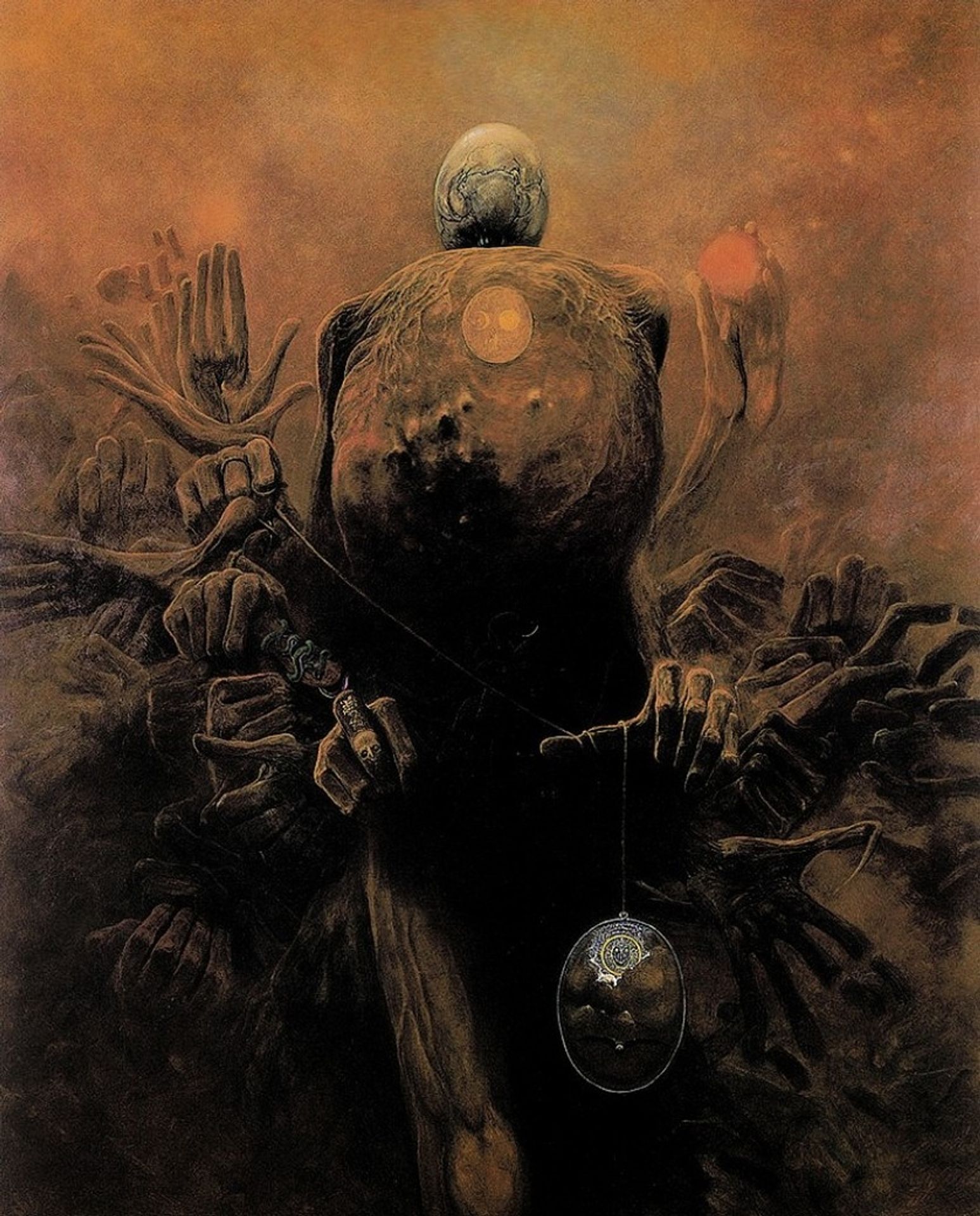 Untitled by Zdzislaw Beksinski