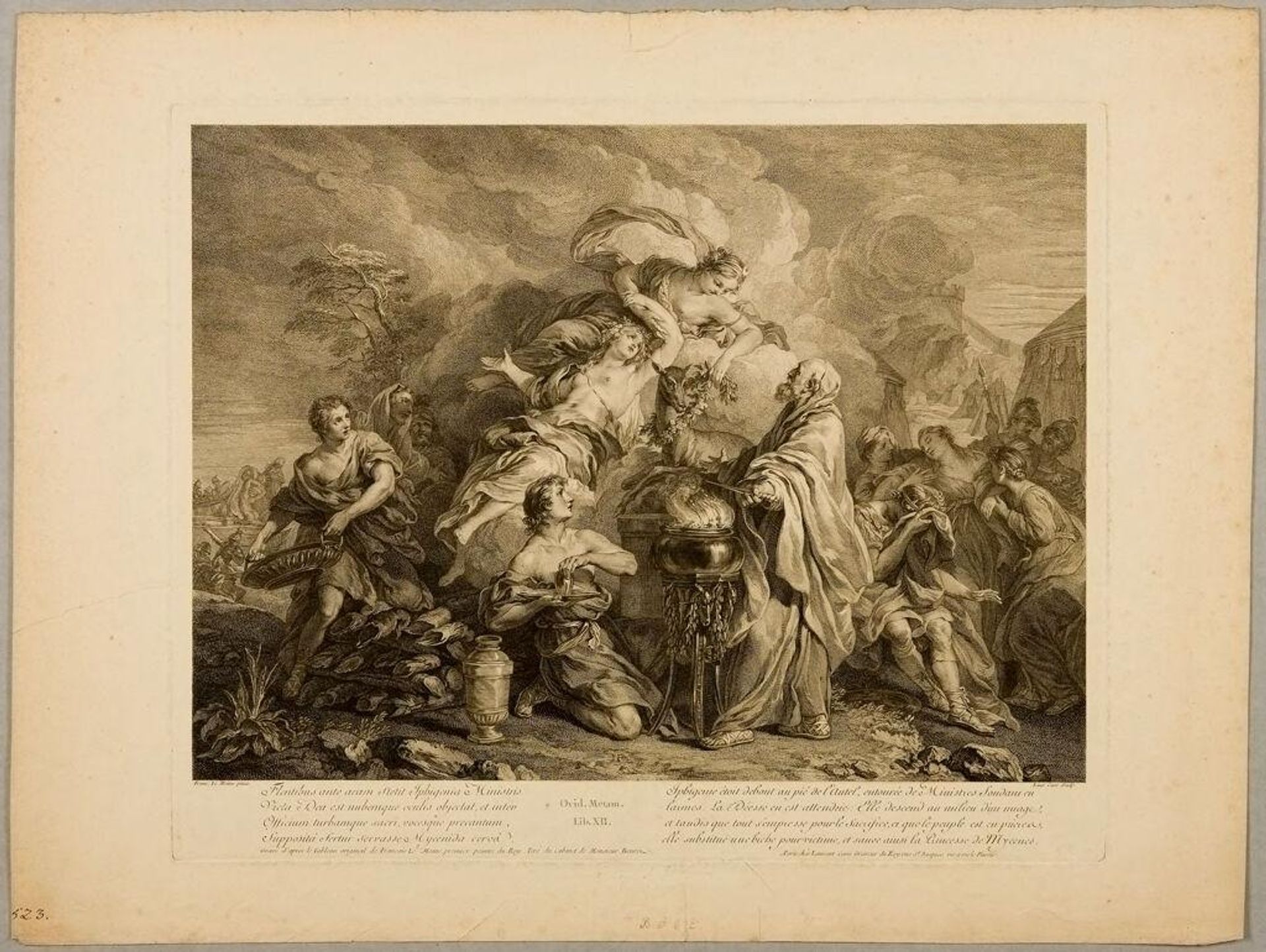 Sacrifice of Iphigeneia by Laurent Cars