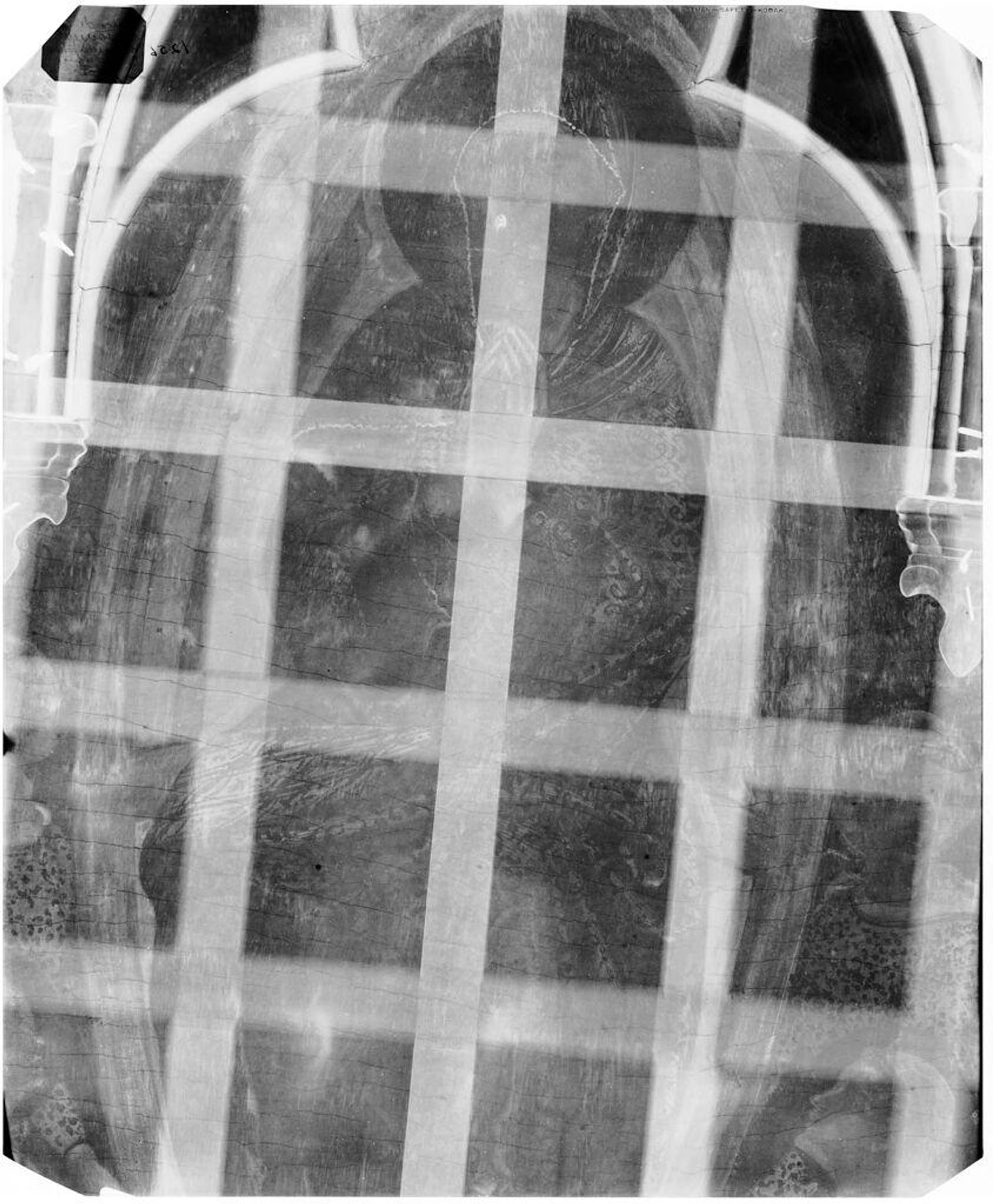 X-radiograph(s) of "Assumption of the Virgin" by Artist of original: Bartolo di Fredi