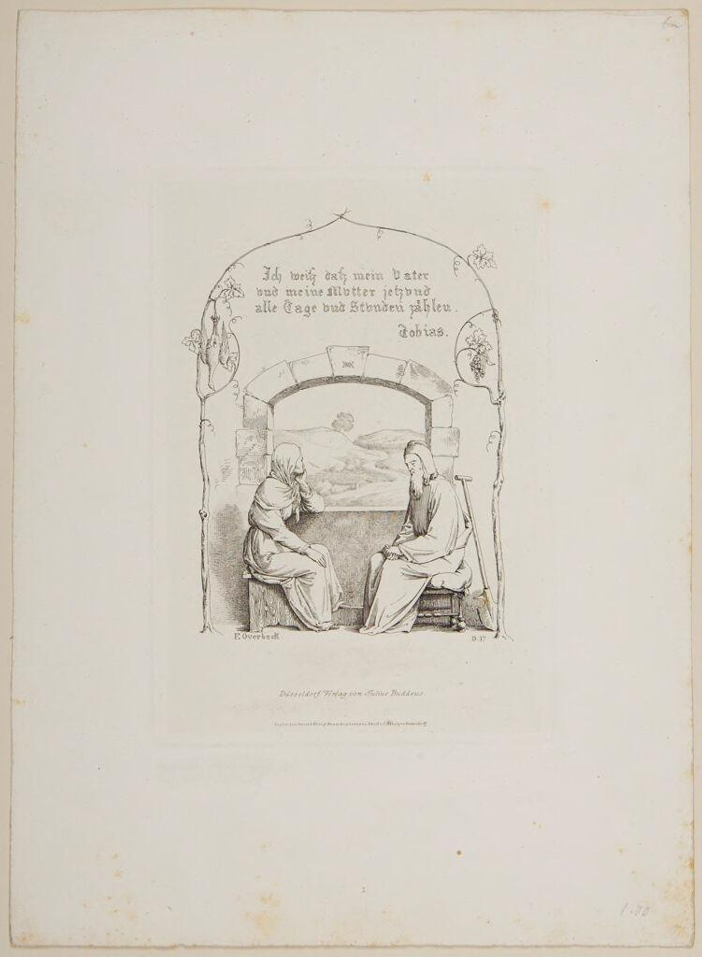 Tobit and Anna by Rudolph Wiegmann