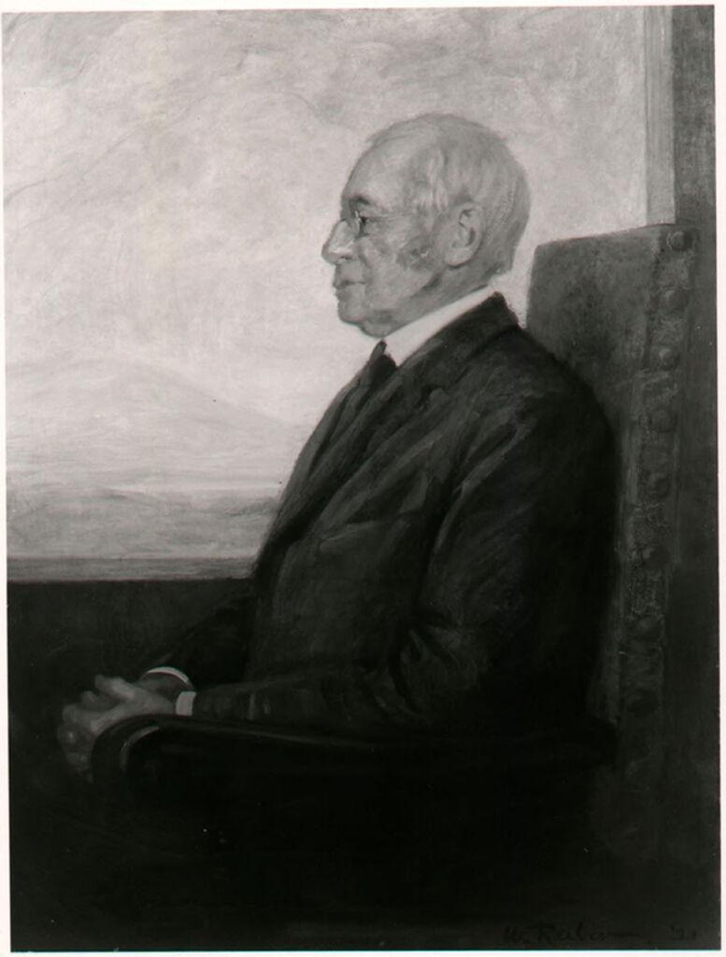 Charles William Eliot (1834-1926) by Winifred Rieber