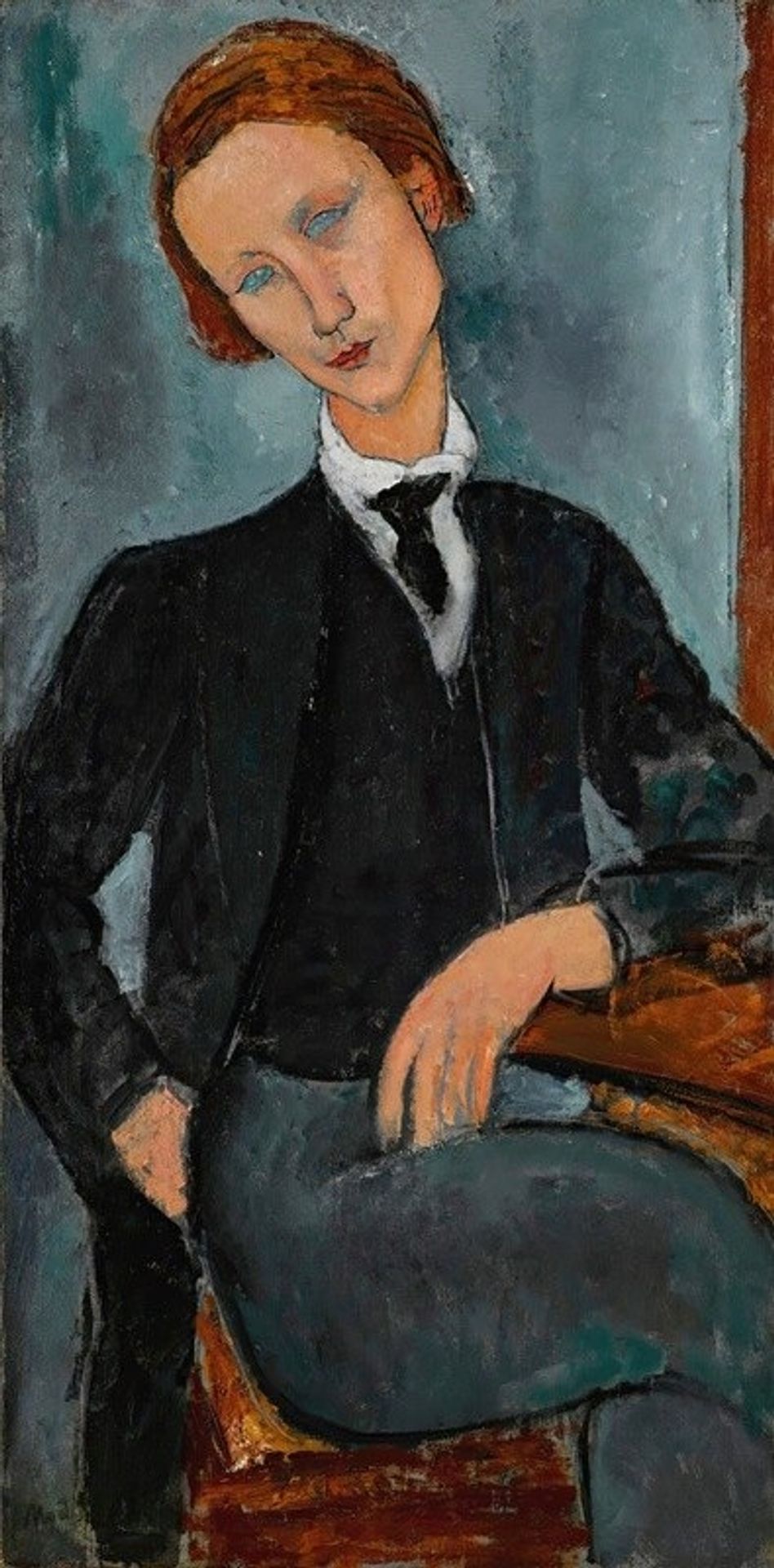 Portrait de Baranowski by Amedeo Modigliani