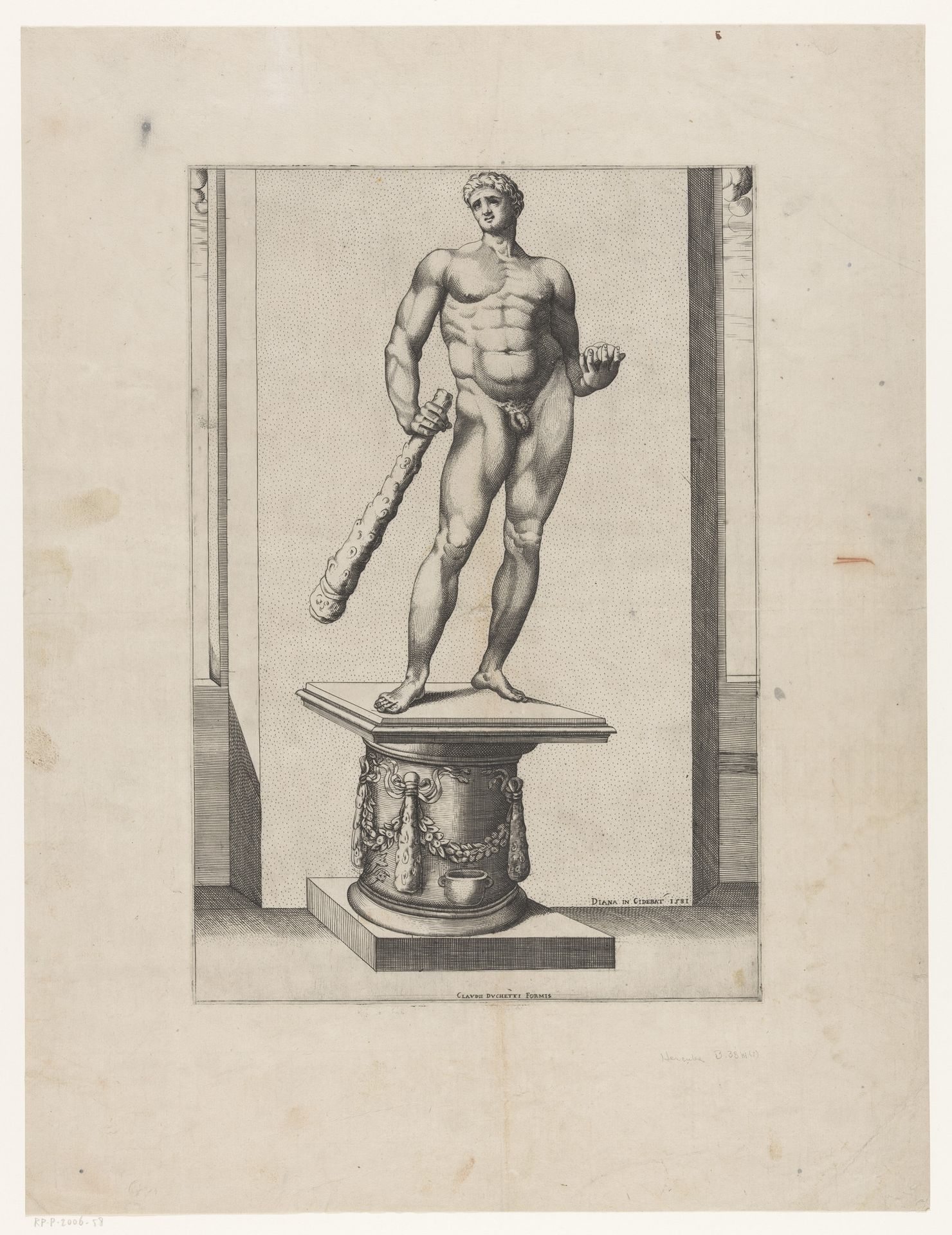 Hercules met de gouden appels by Diana Mantuana
