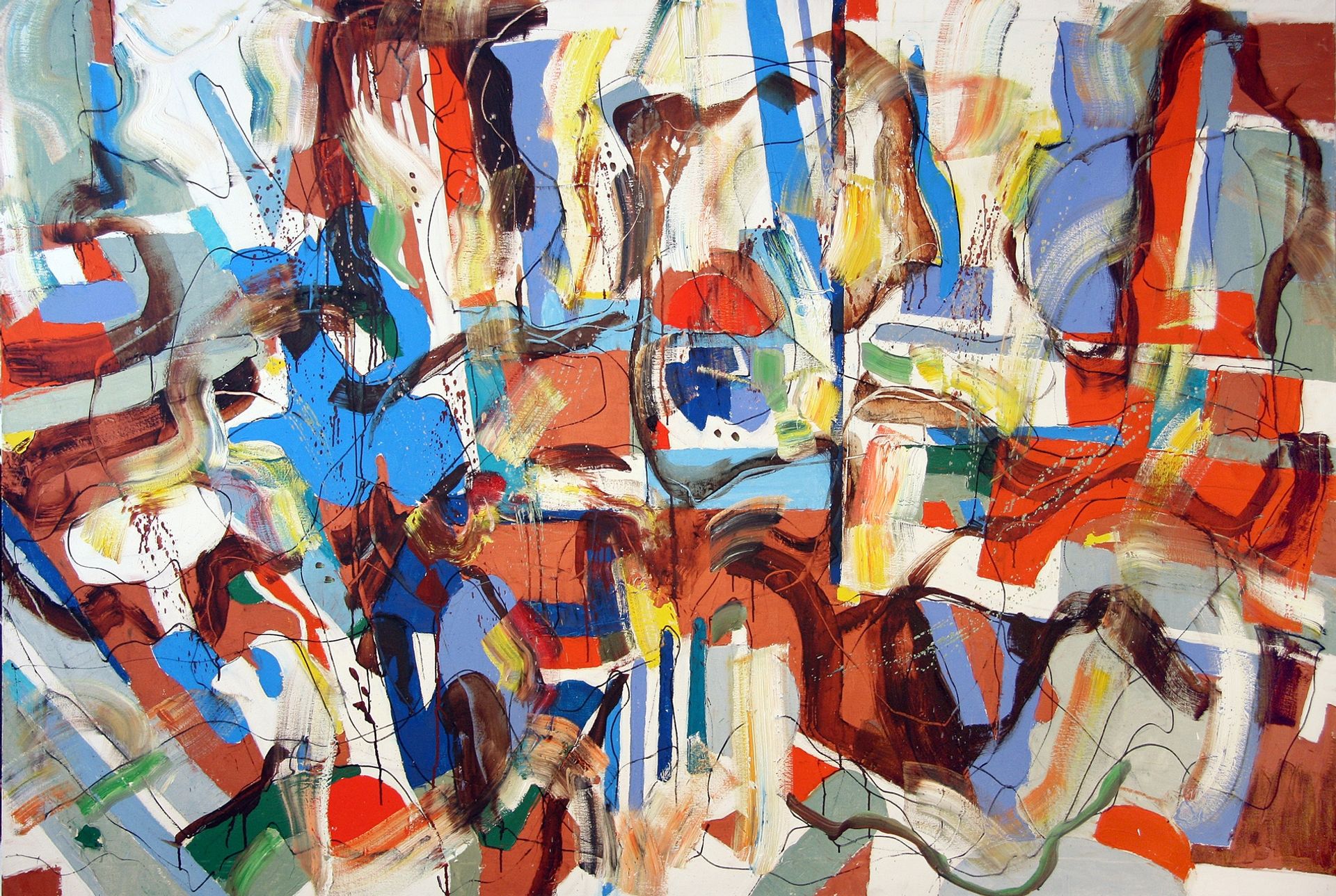 Invasion of the Colors (from the series Memory Pyramid) by Romul Nutiu