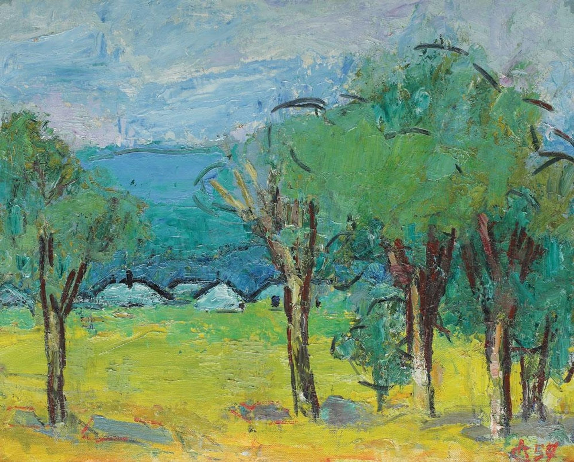 Summer at Cozieni by Alexandru Ciucurencu