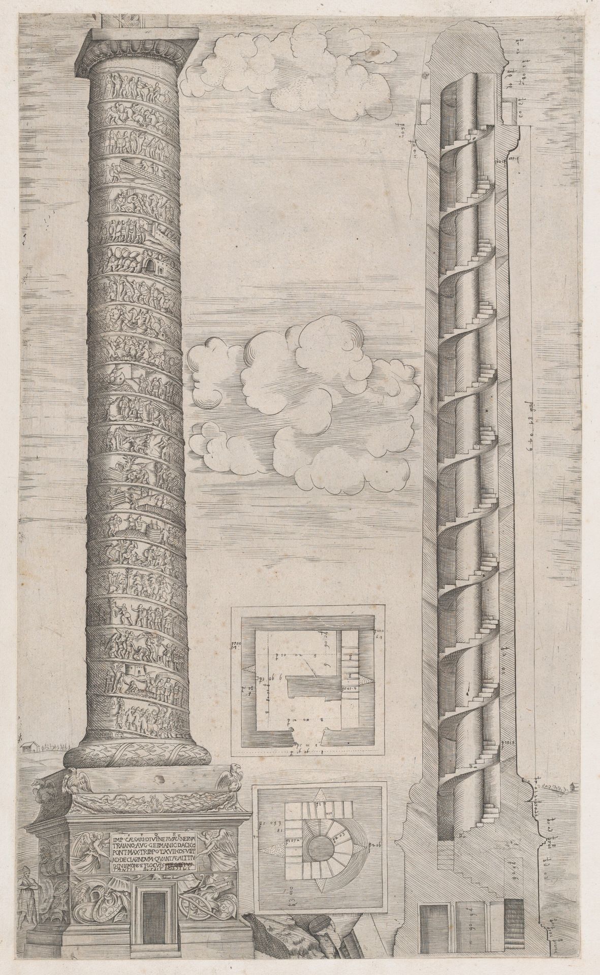 Speculum Romanae Magnificentiae: Column of Trajan by Anonymous