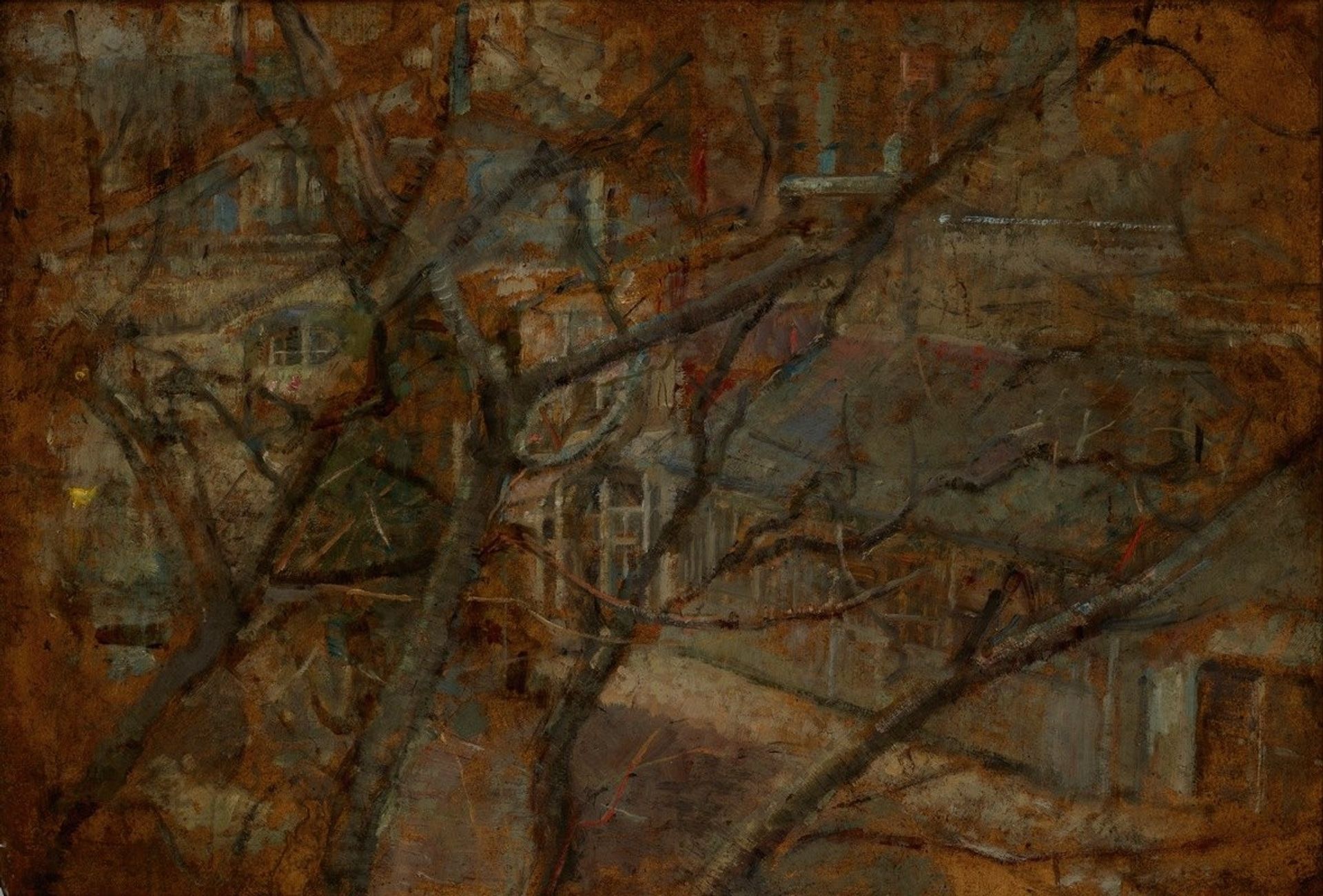 View from the Studio’s Window by Olga Boznanska