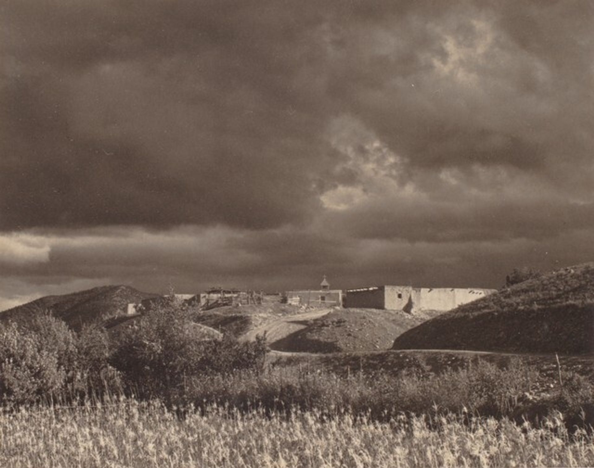 Near Ranchos de Taos, New Mexico by Paul Strand
