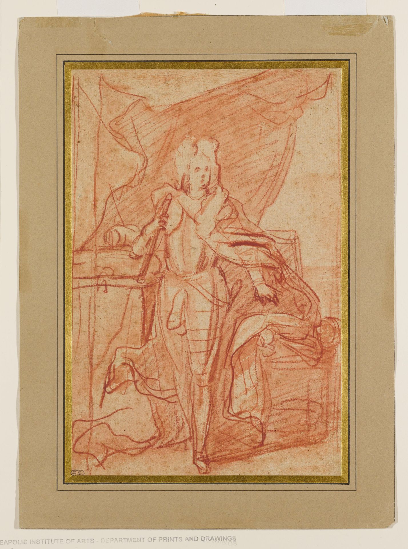 Study for a Portrait of a Field Marshal by Jacopo Amigoni