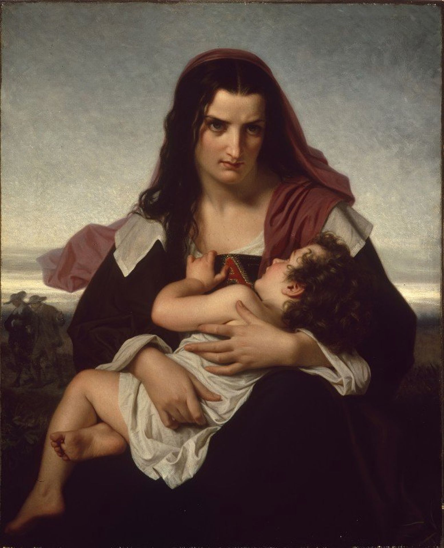 The Scarlet Letter by Hugues Merle