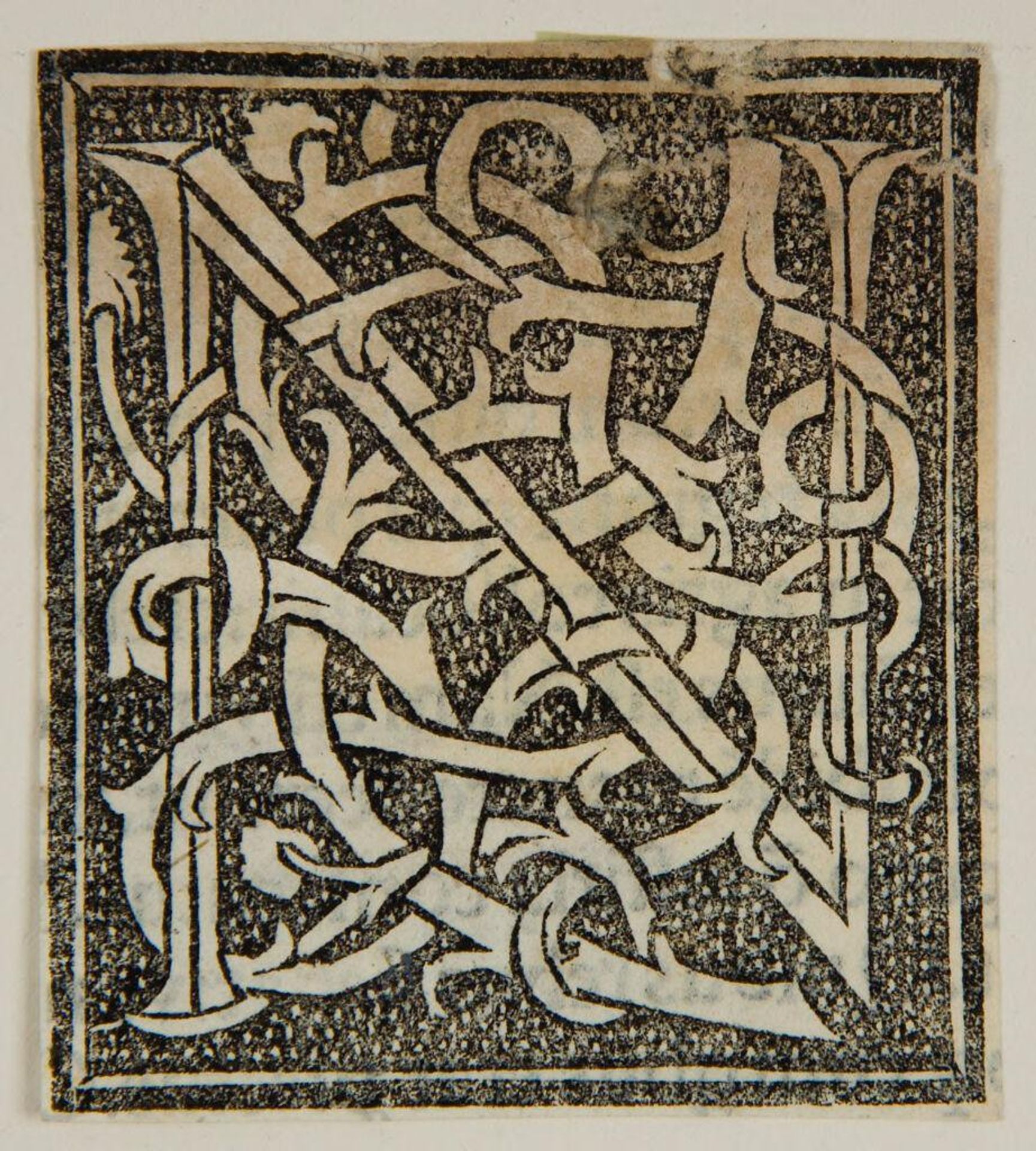 Letter N by Anonymous