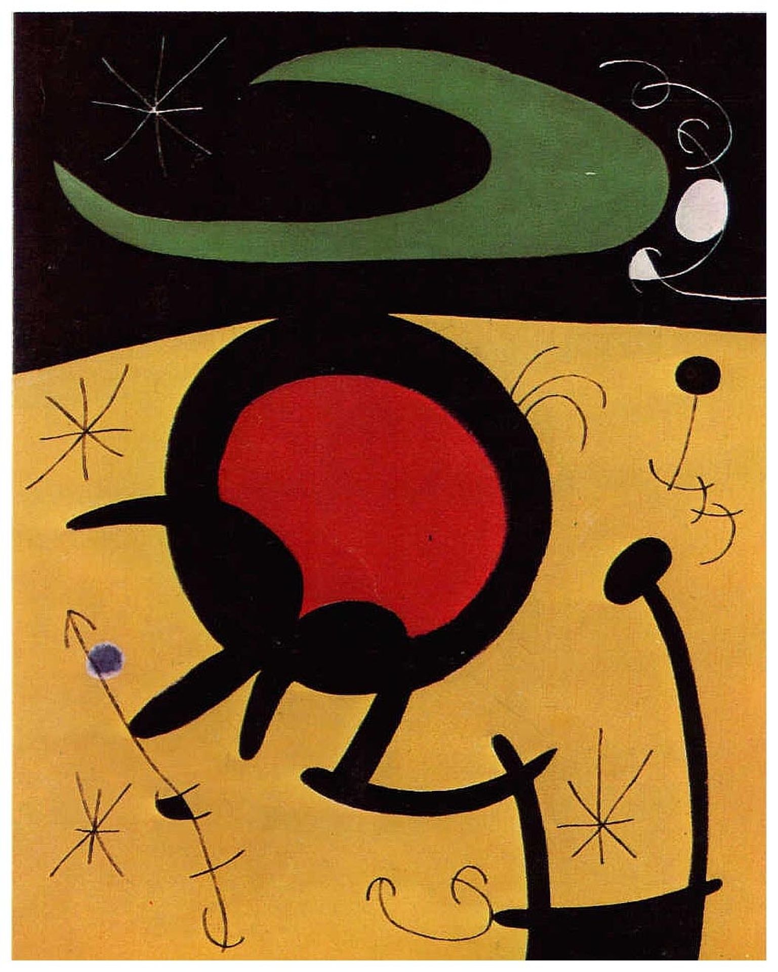 Vuelo de pájaros by Joan Miró