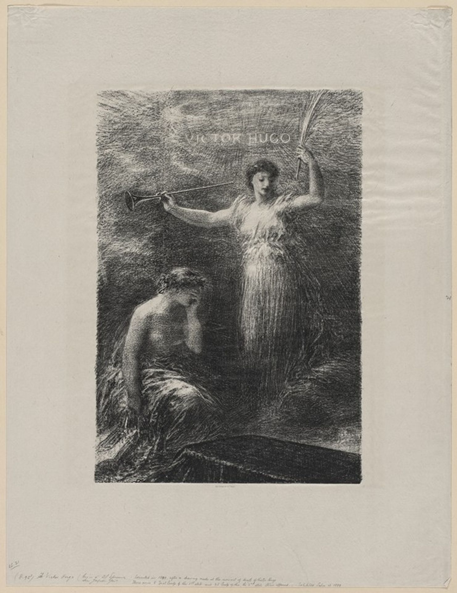 À Victor Hugo by Henri Fantin-Latour