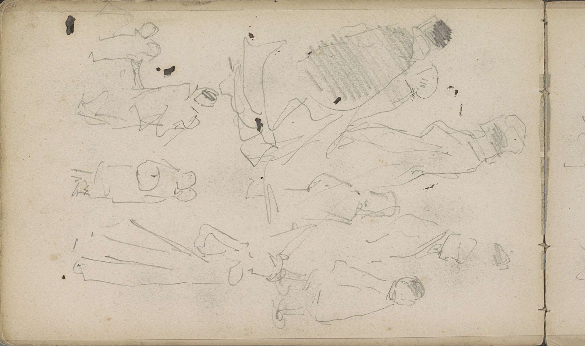Figuurstudies by George Hendrik Breitner