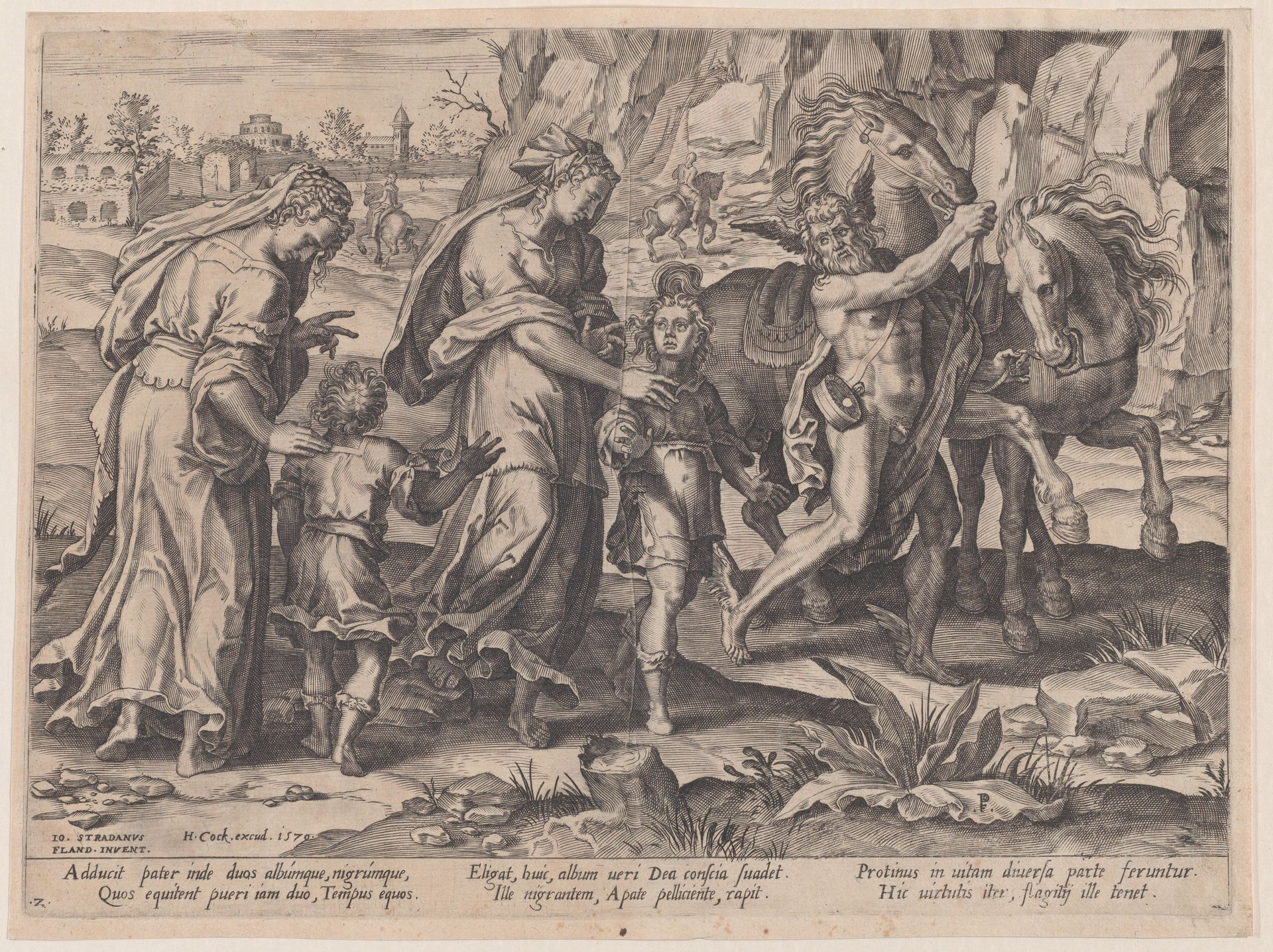 Youth, from "The Course of Human Life" by Pieter Jalhea Furnius