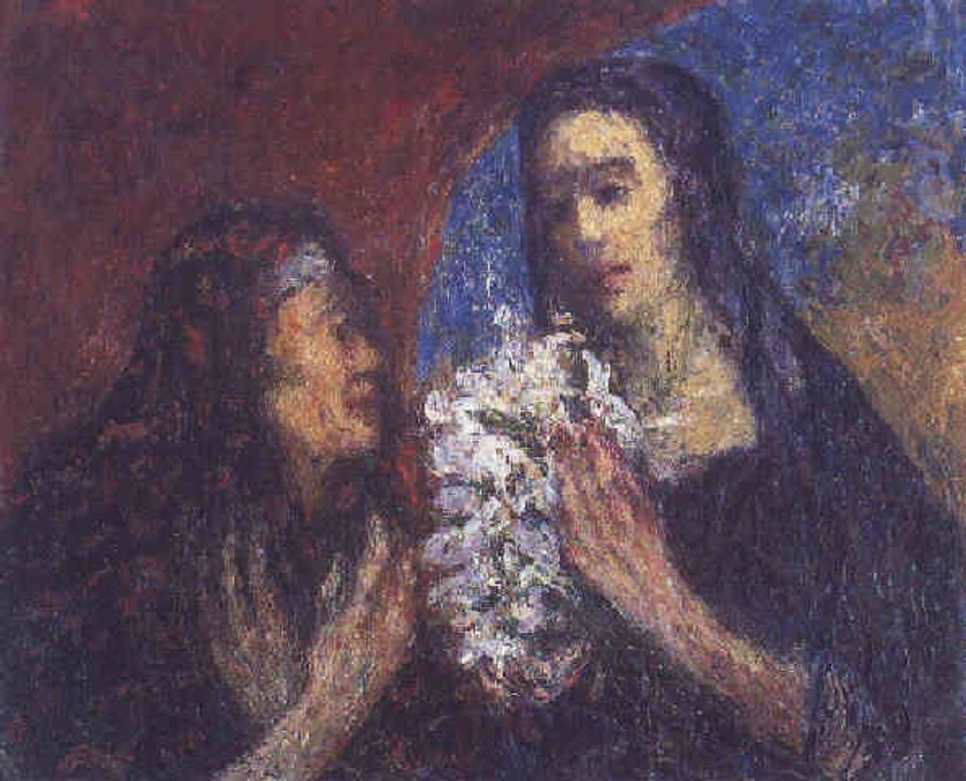 La Visitación by Andres de Santa Maria