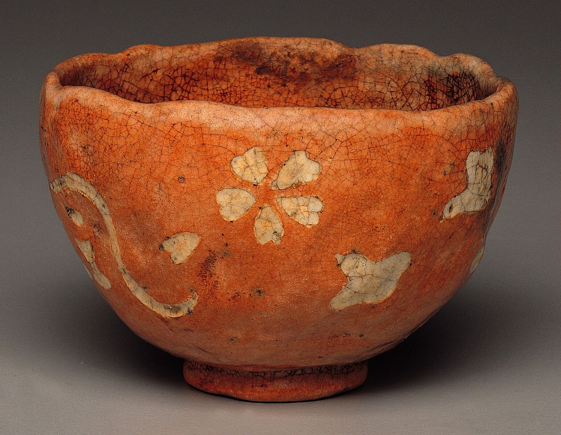 Raku Tea Bowl by Anonymous