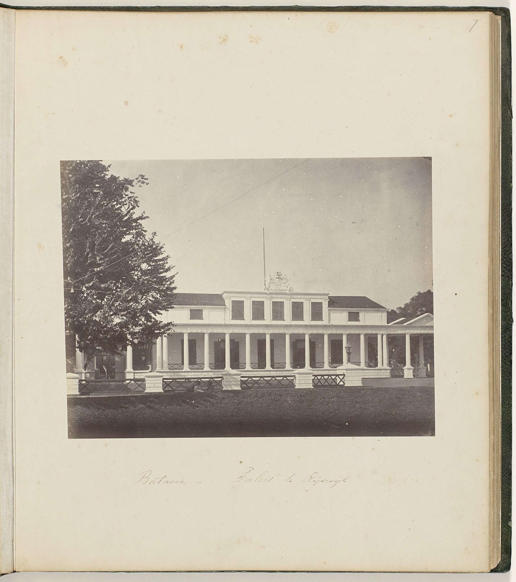 Batavia - Paleis te Rijswijk by Woodbury & Page