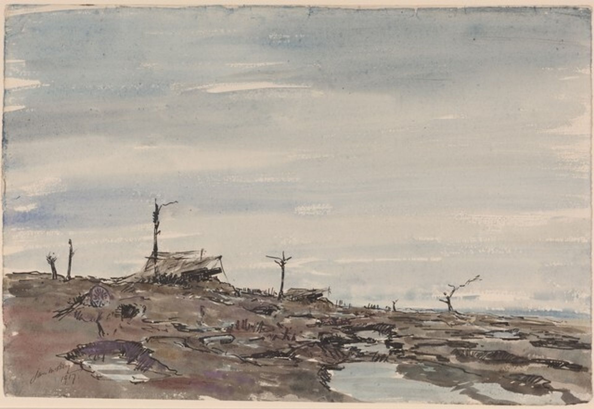 The Somme Front by James McBey
