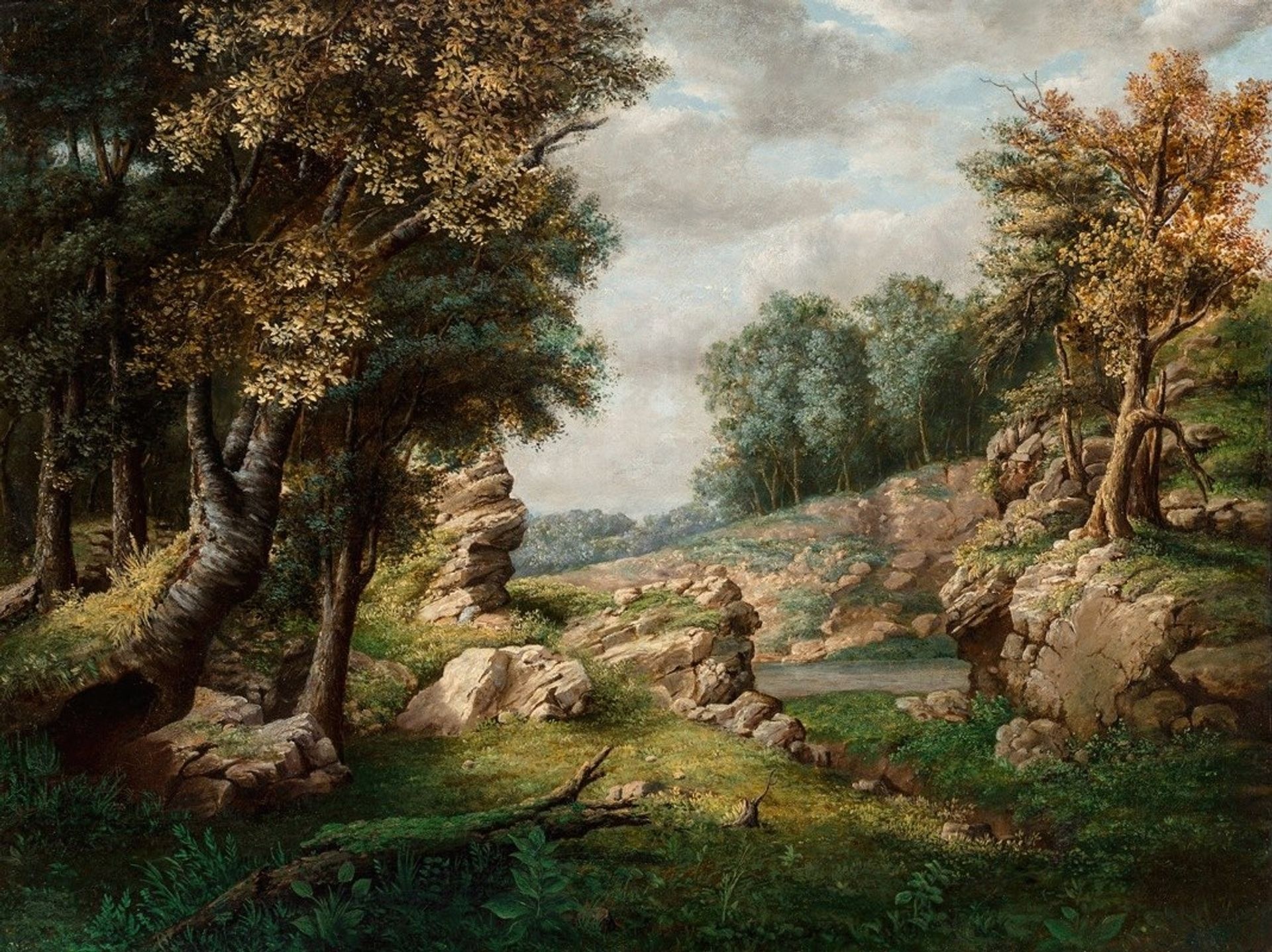 Rocky Dell by George Inness