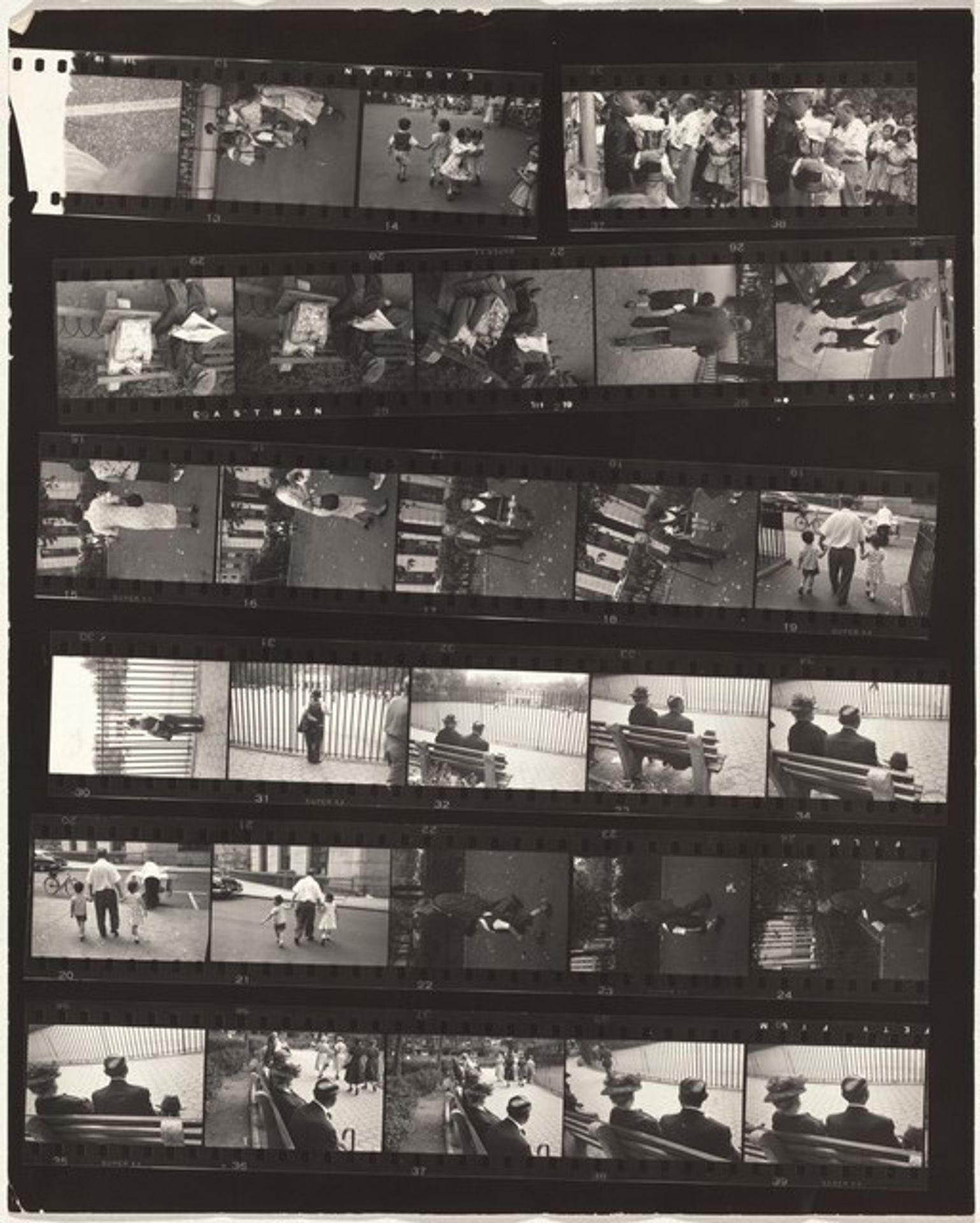 Chinese festival--New York City no number by Robert Frank
